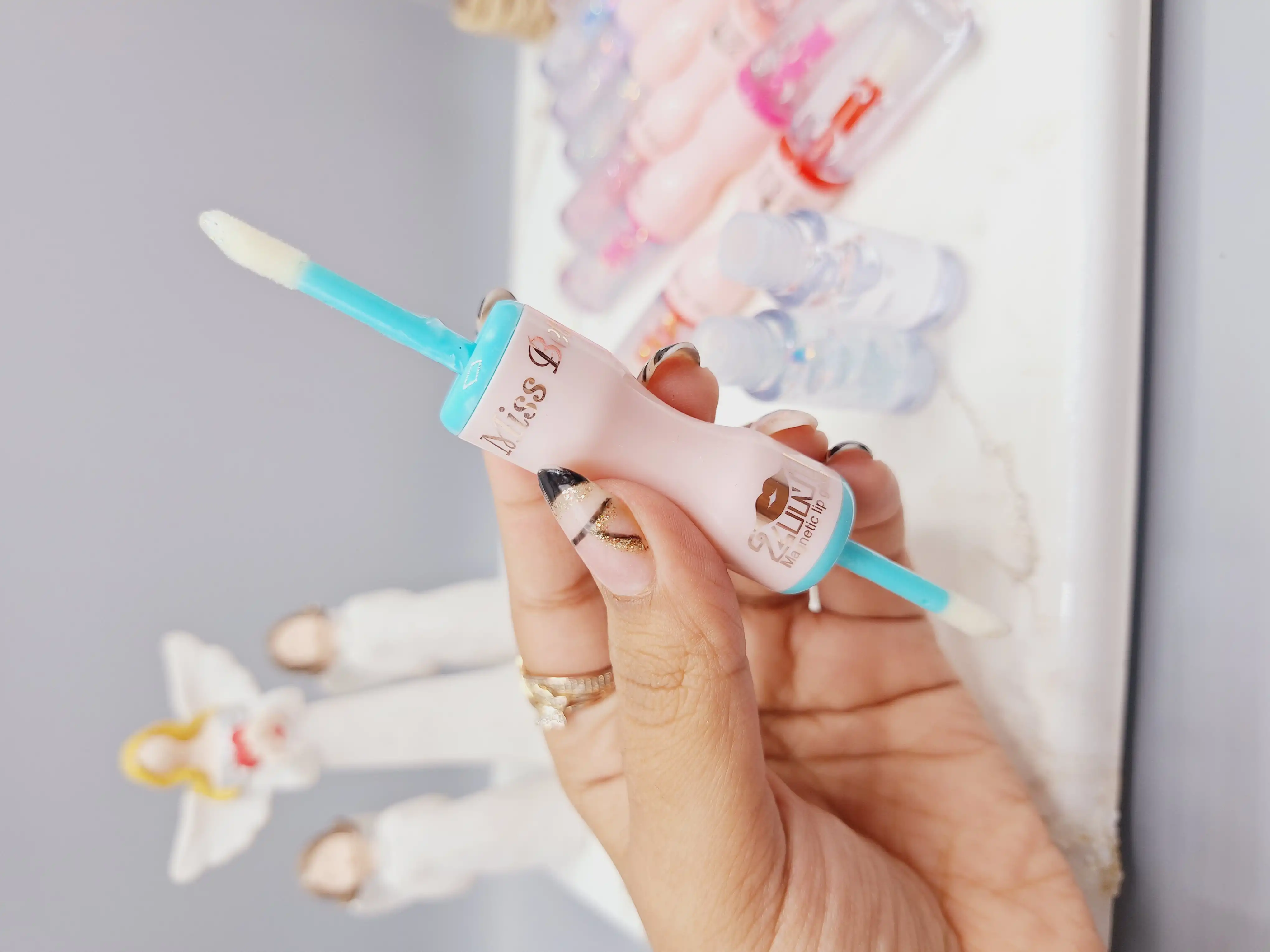 برق لب و شاین لب حرارتی دو طرفه ‏Miss Betty‏ کد L3639