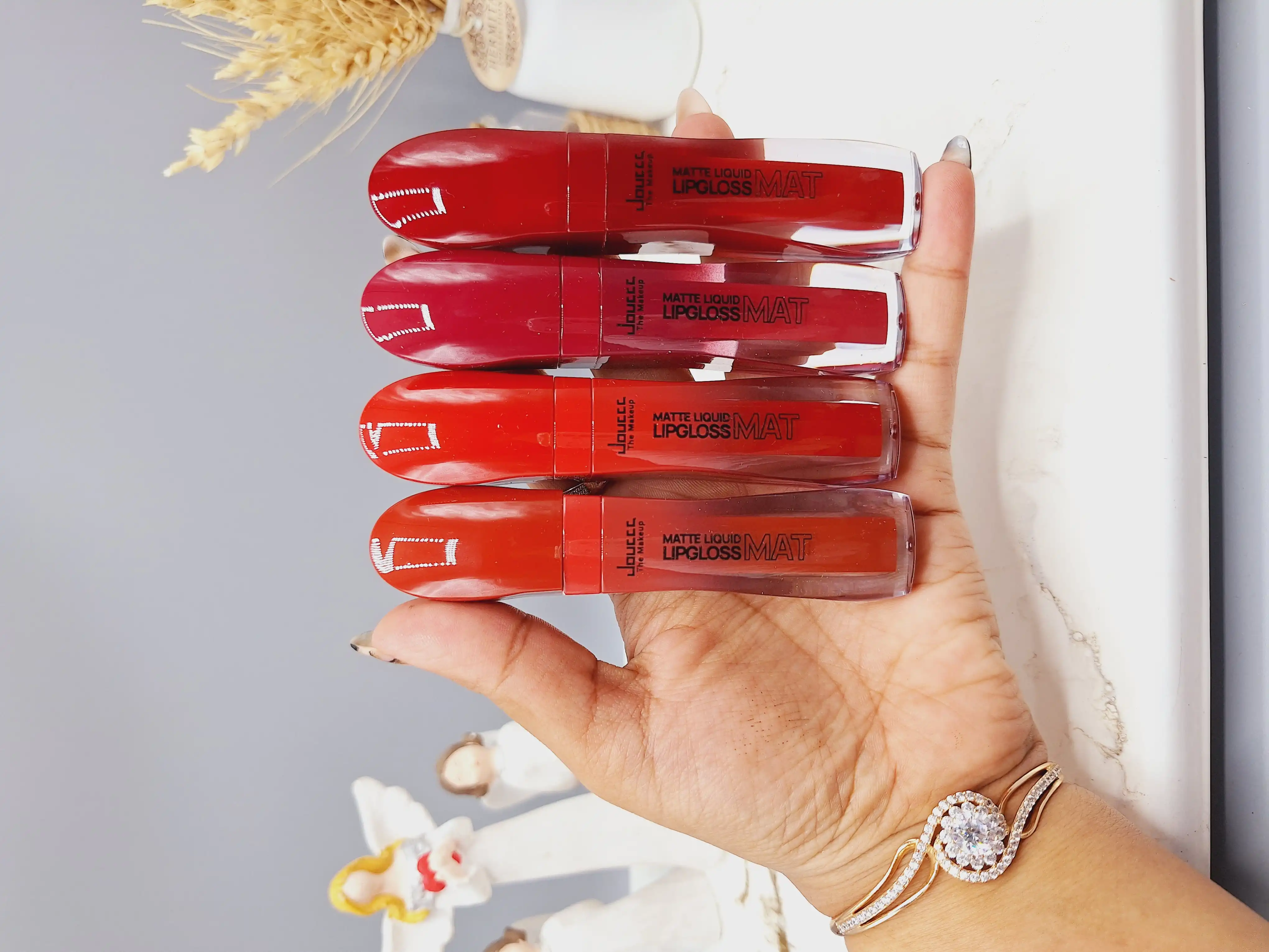 پک رژ لب مایع 8 عددی دوسه doucce کد 107D