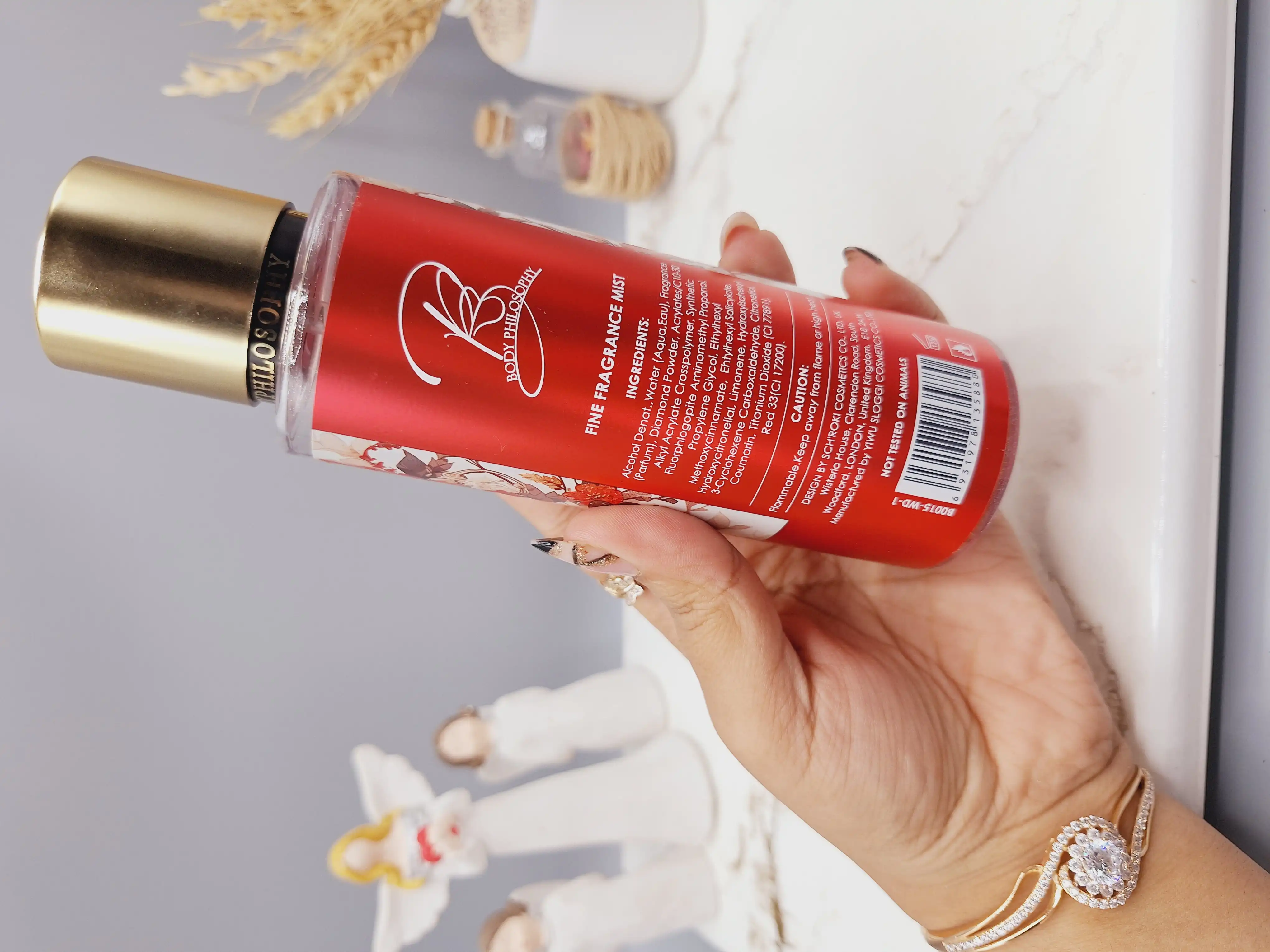 بادی اسپلش خوشبو طرح ساعت زمان حجم 250 میل برند ‏THIEE‏ ‏TIME‏