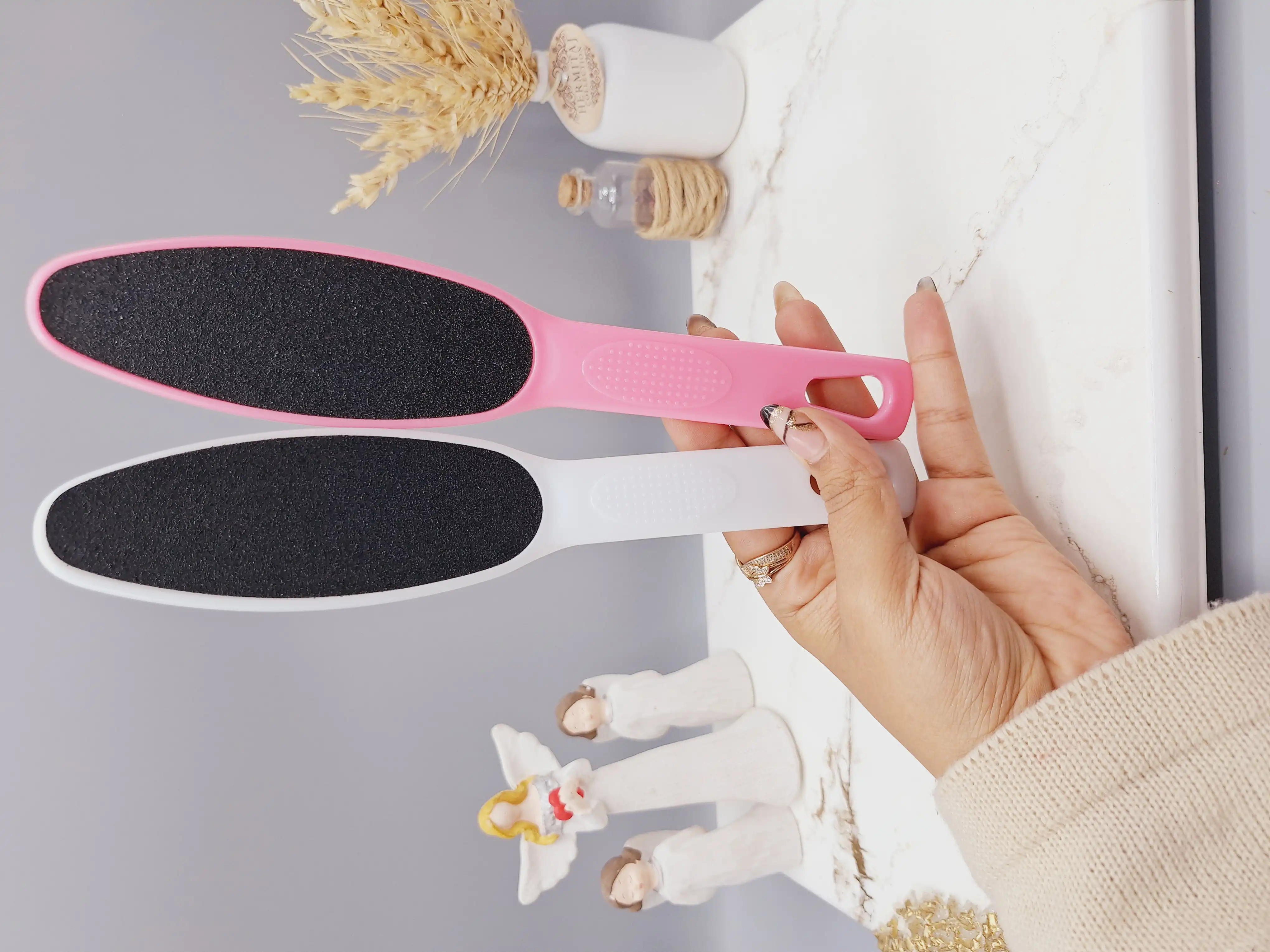 سوهان کشیده دو طرفه دسته بلند