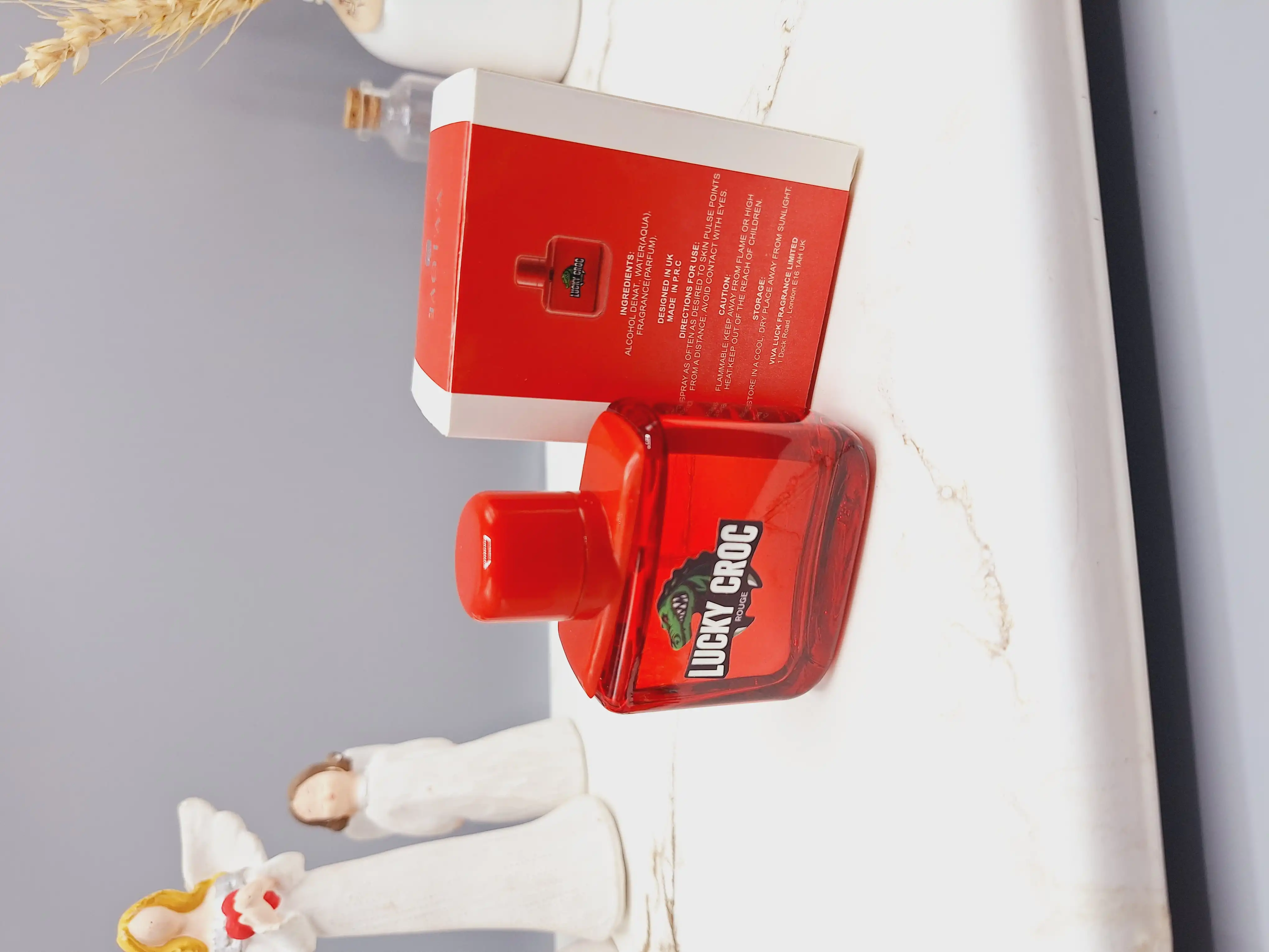 ادکلن مردانه لاکی کروژ قرمز حجم 30میل کد 8958