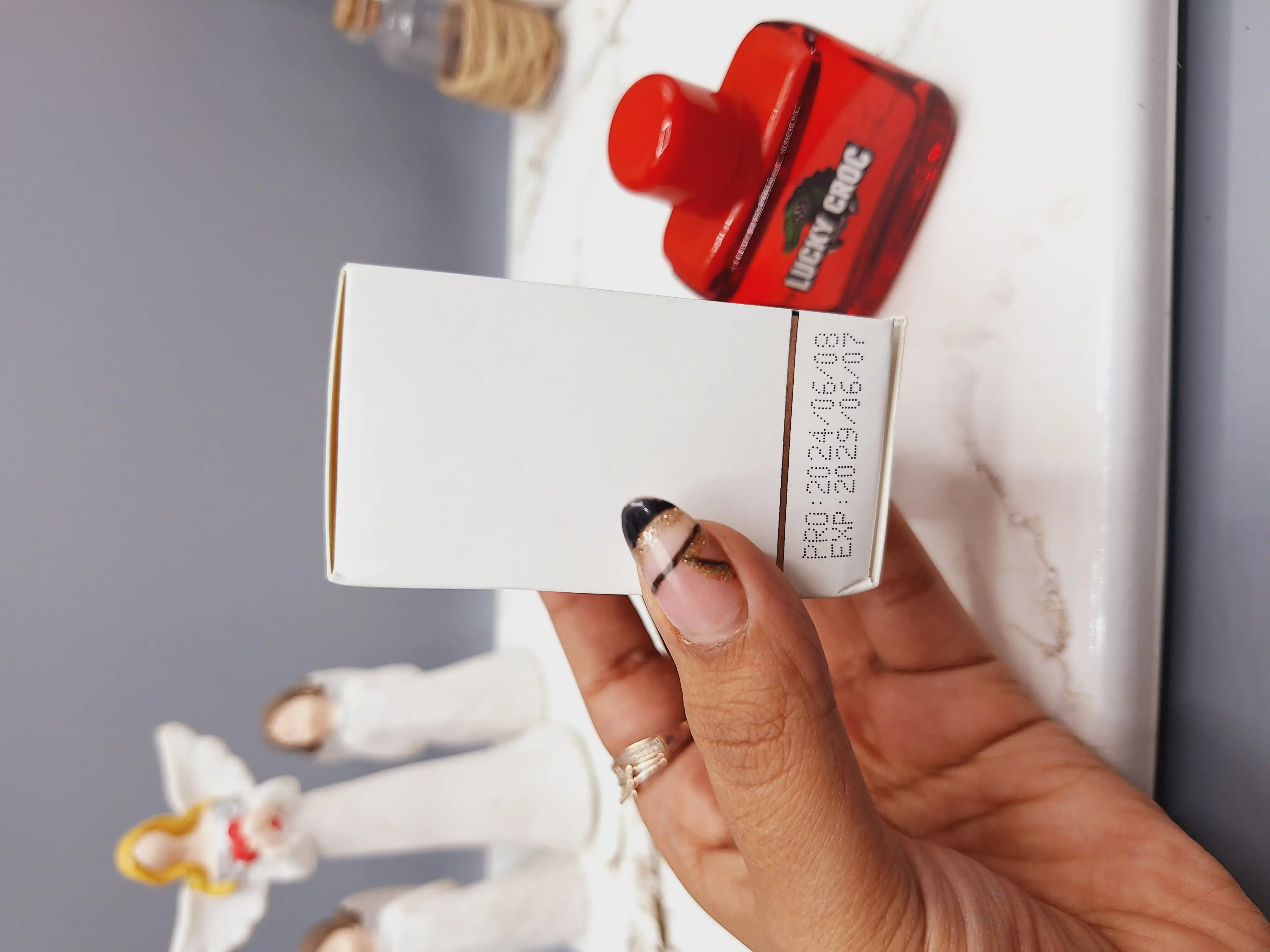 ادکلن مردانه لاکی کروژ قرمز حجم 30میل کد 8958