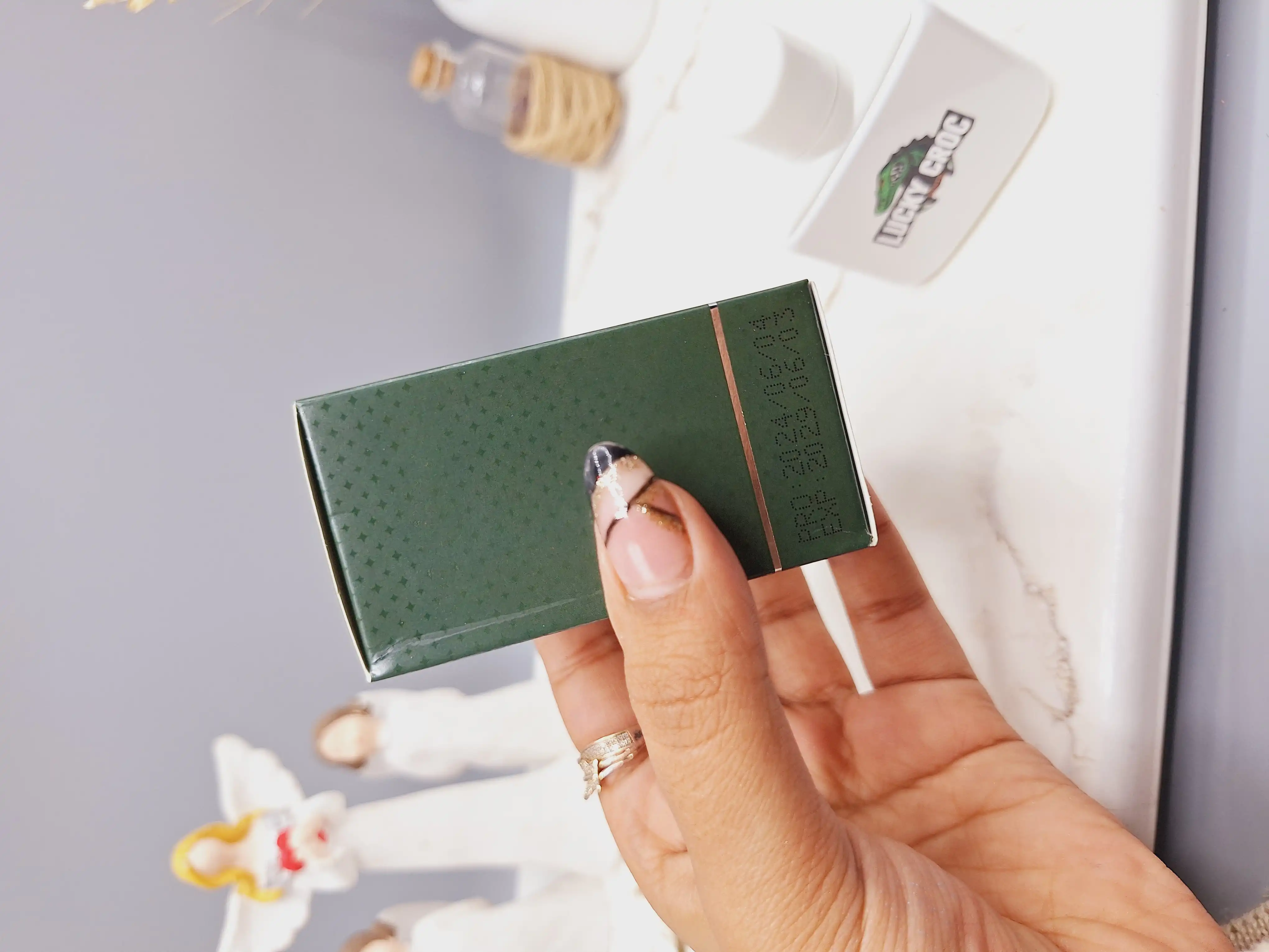 ادکلن مردانه لاکی کروژ سفید حجم 30میل کد 8934