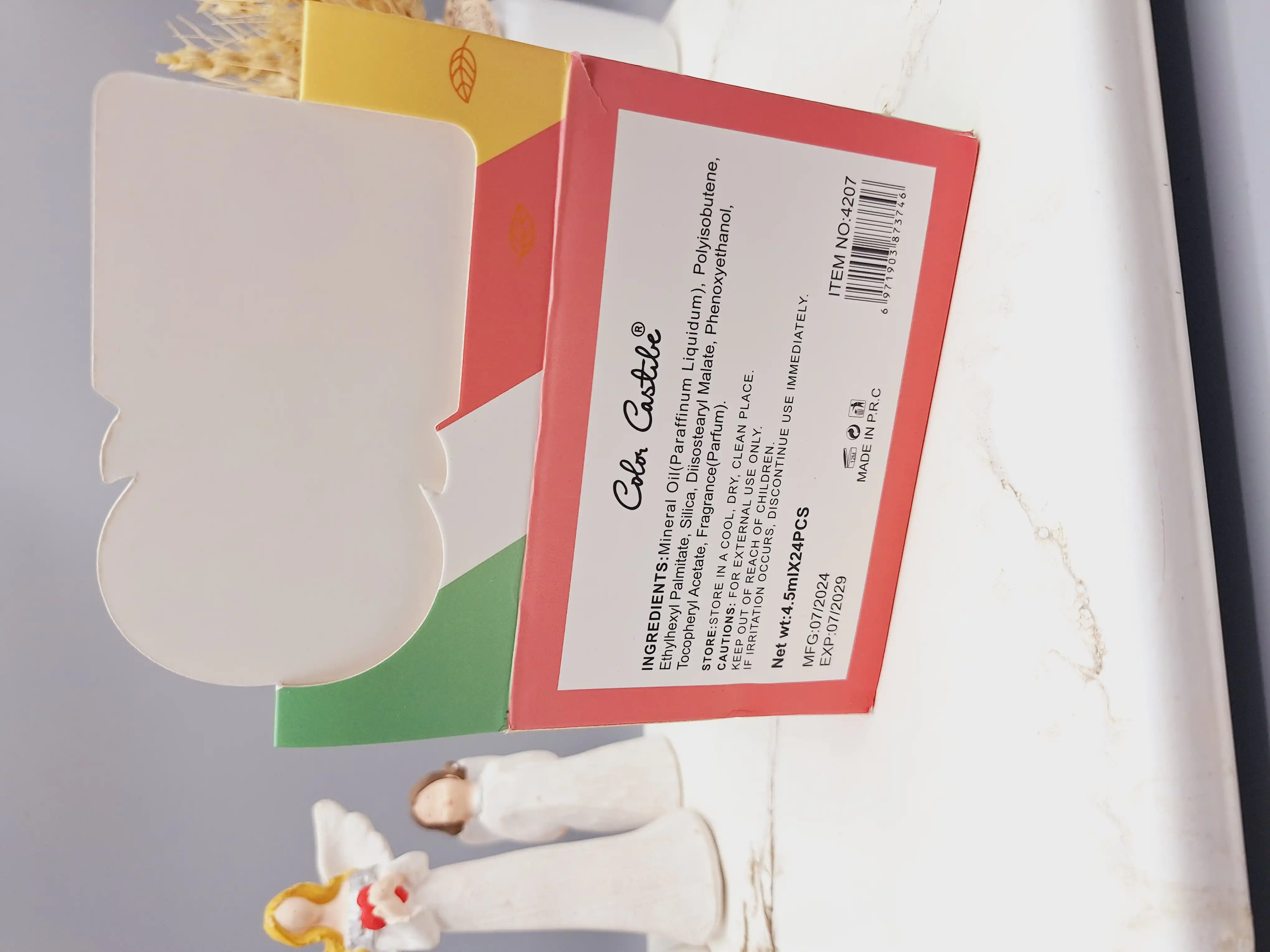 لیپ گلاس ویتامینه و برق لب شاین دار کد 4207