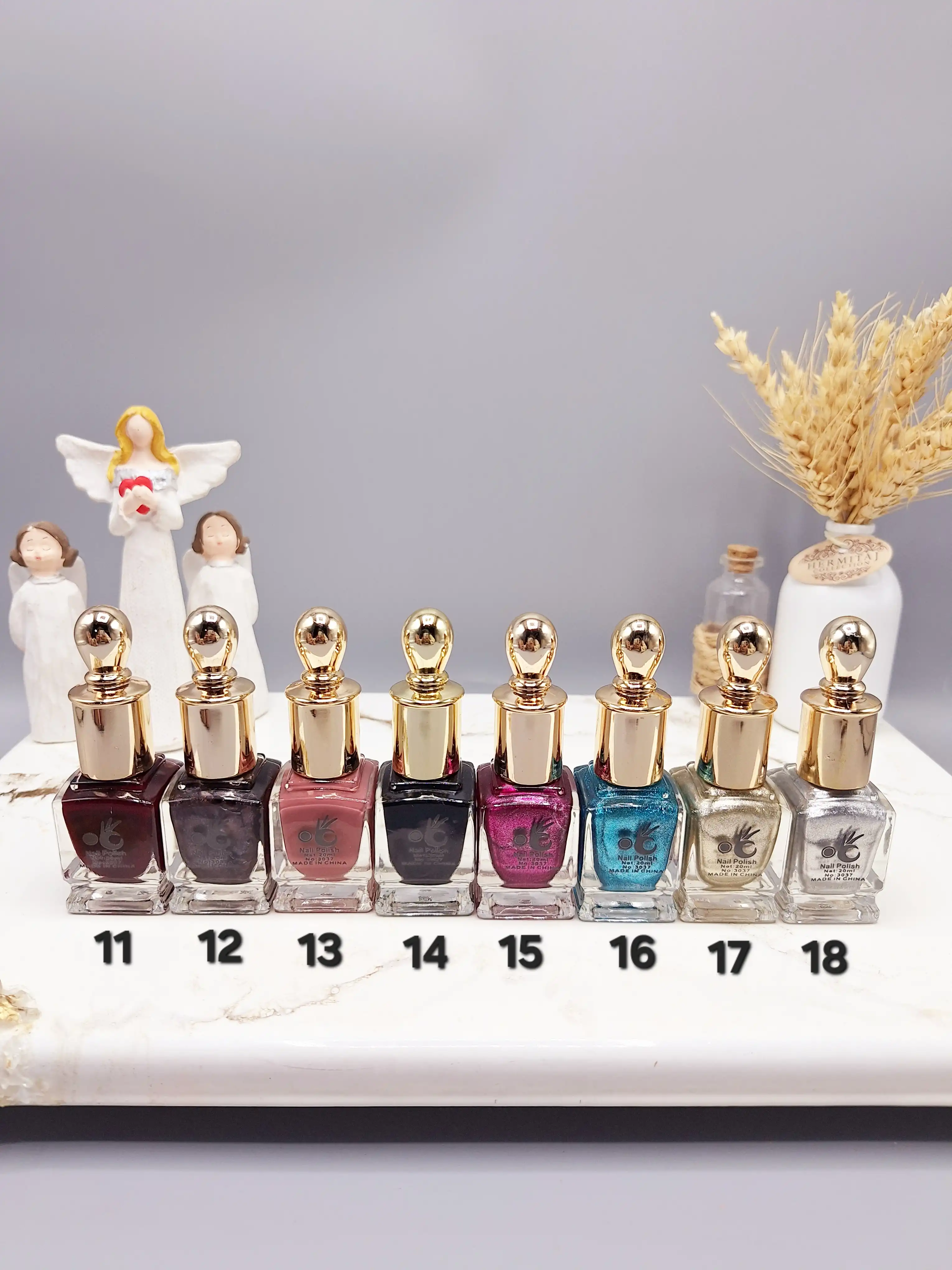 لاک ناخن نایلی پولیش زیبا کد 3037