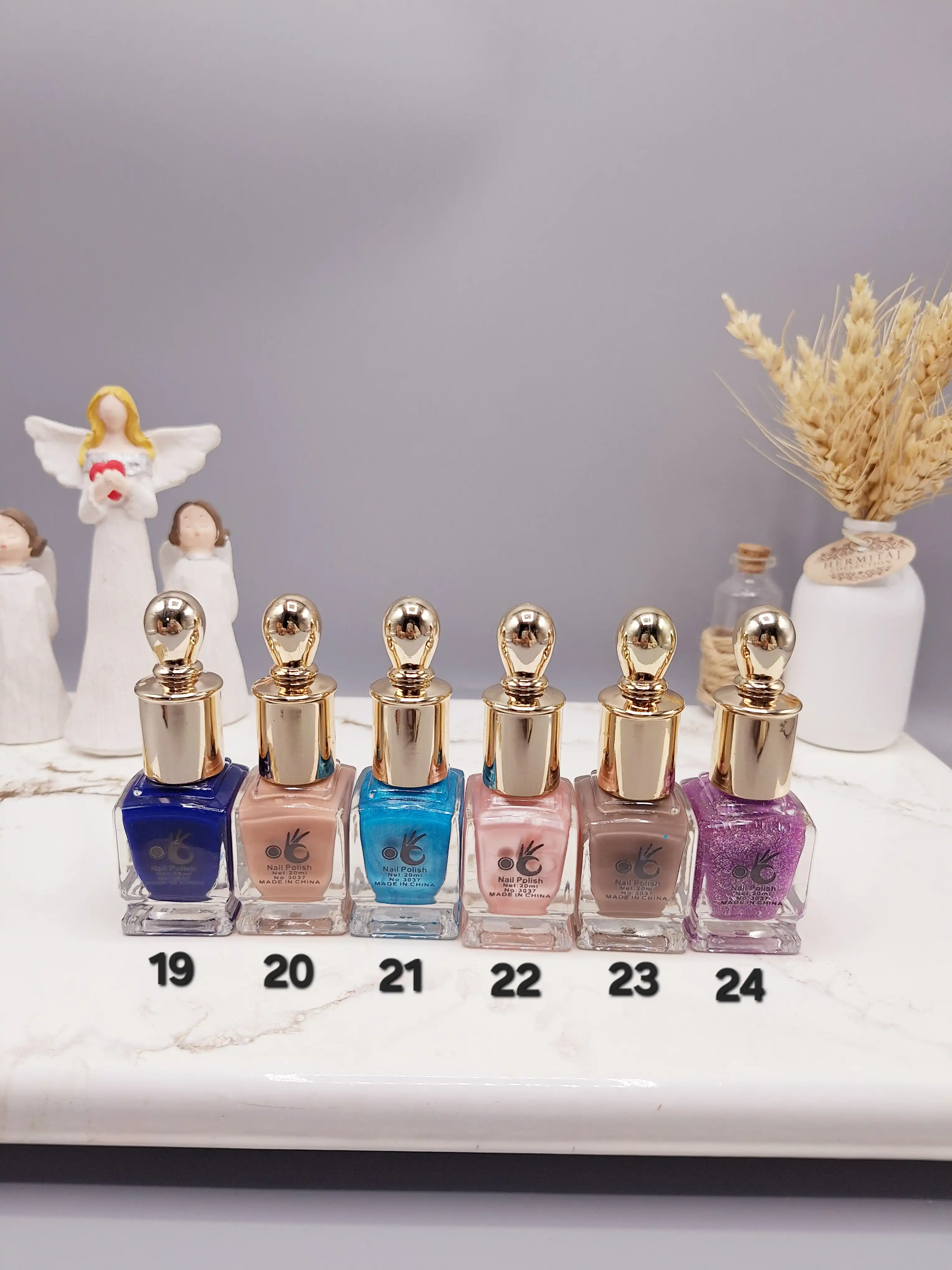 لاک ناخن نایلی پولیش زیبا کد 3037