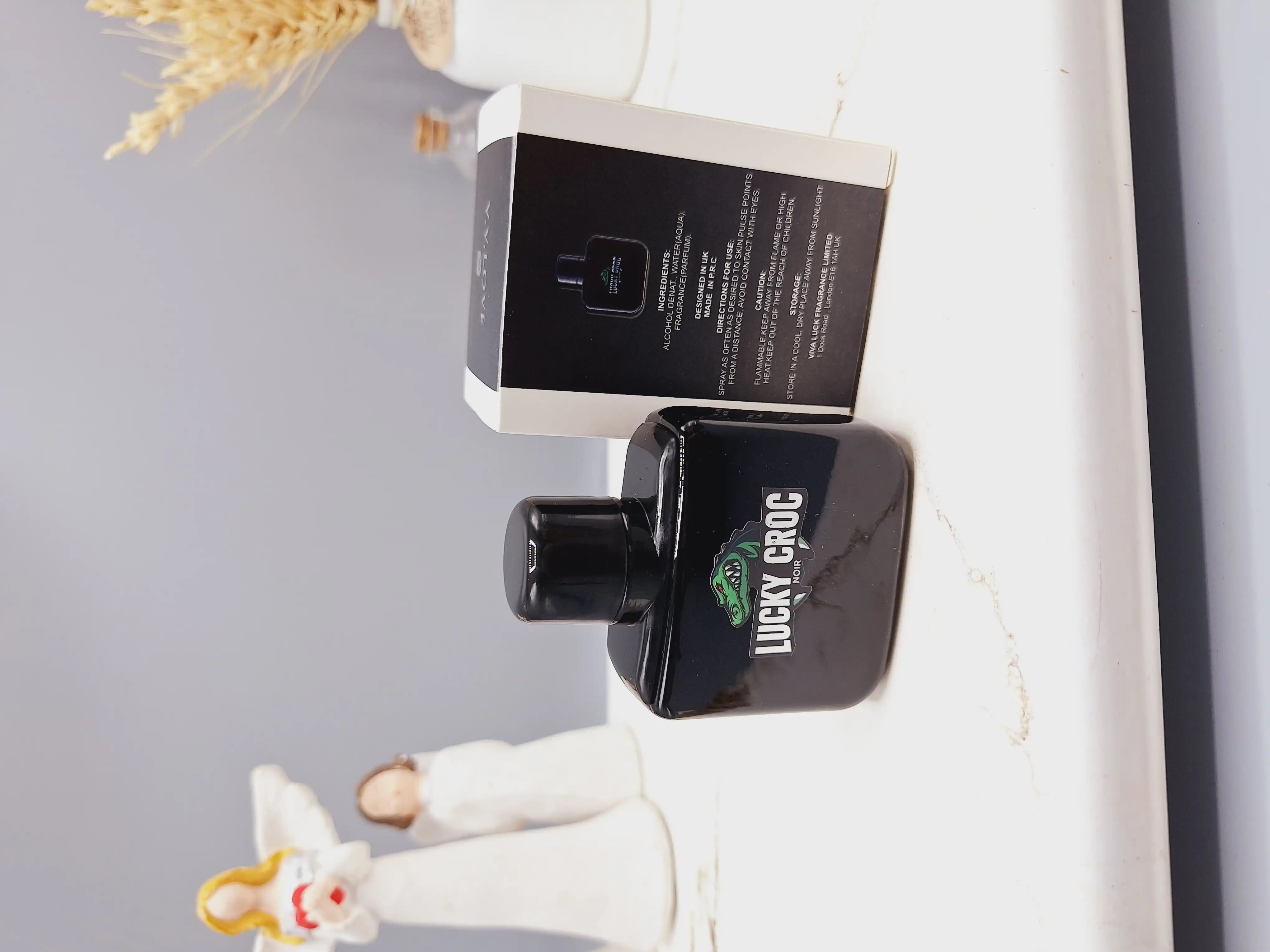 ادکلن مردانه لاکی کروژ مشکی حجم 30میل کد 8941