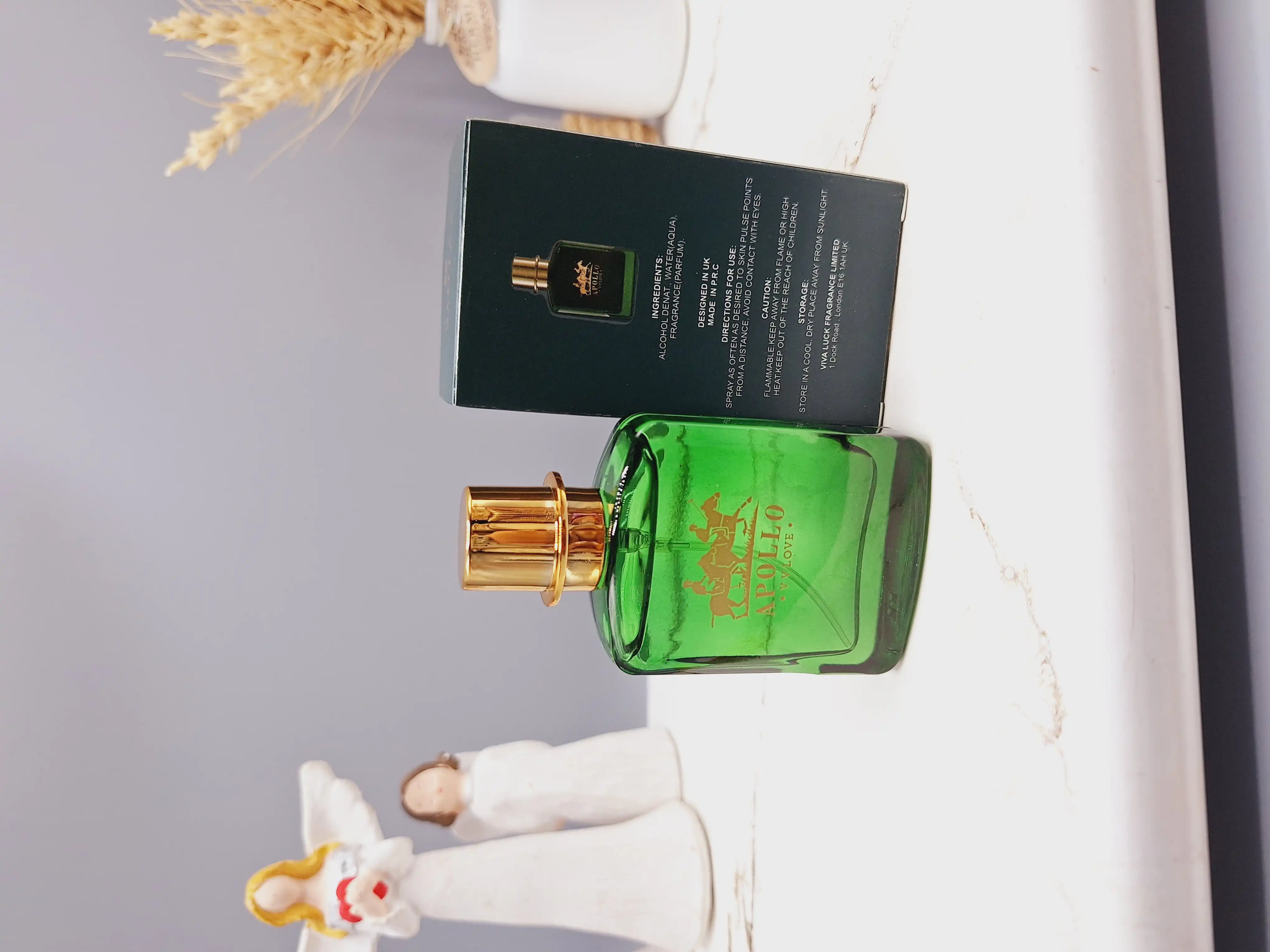 ادکلن APOLLO رنگ سبز حجم 30 میل مردانه کد 8866