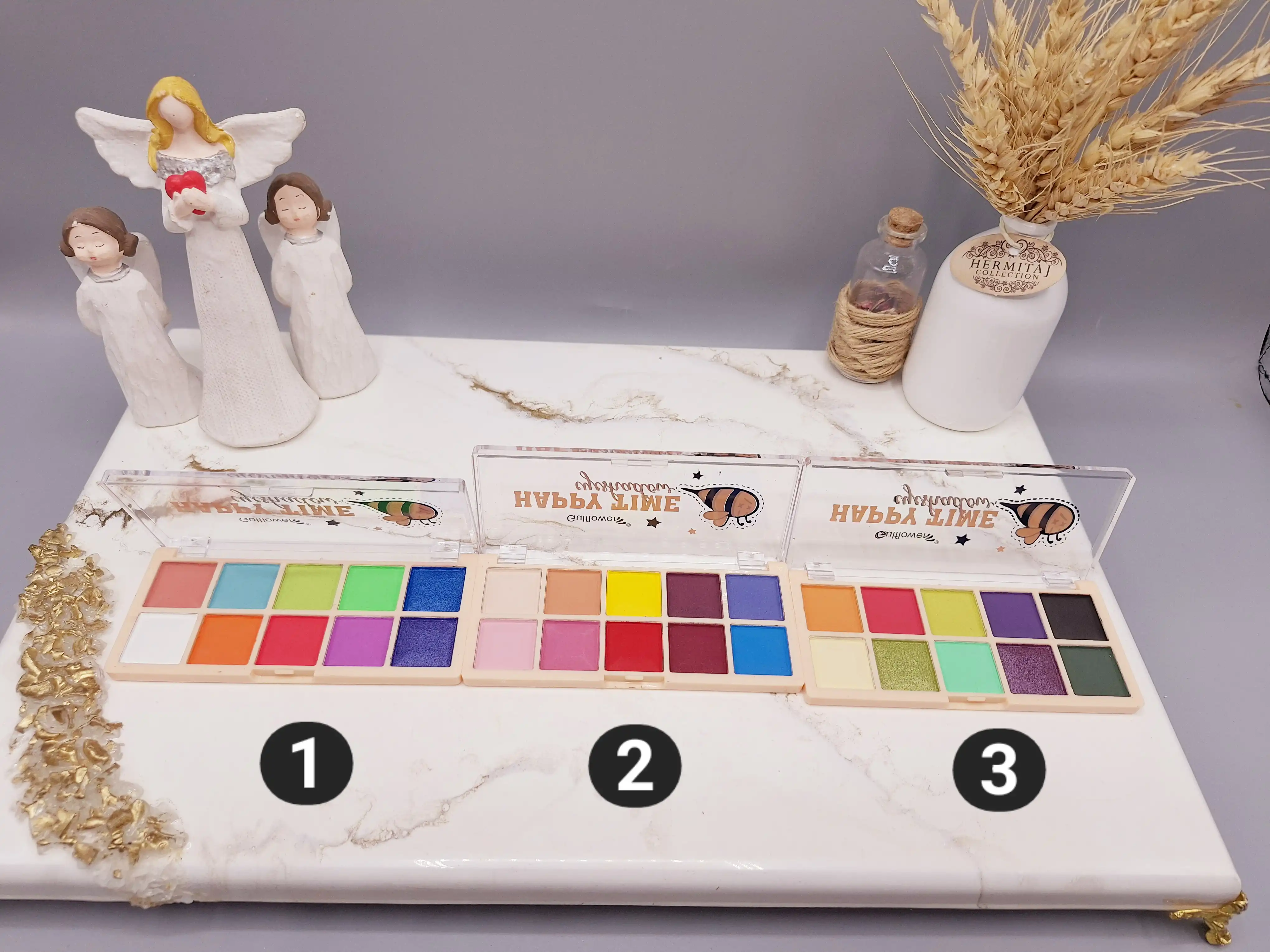 پالت سایه رنگی 10 تایی تولد کد GF499