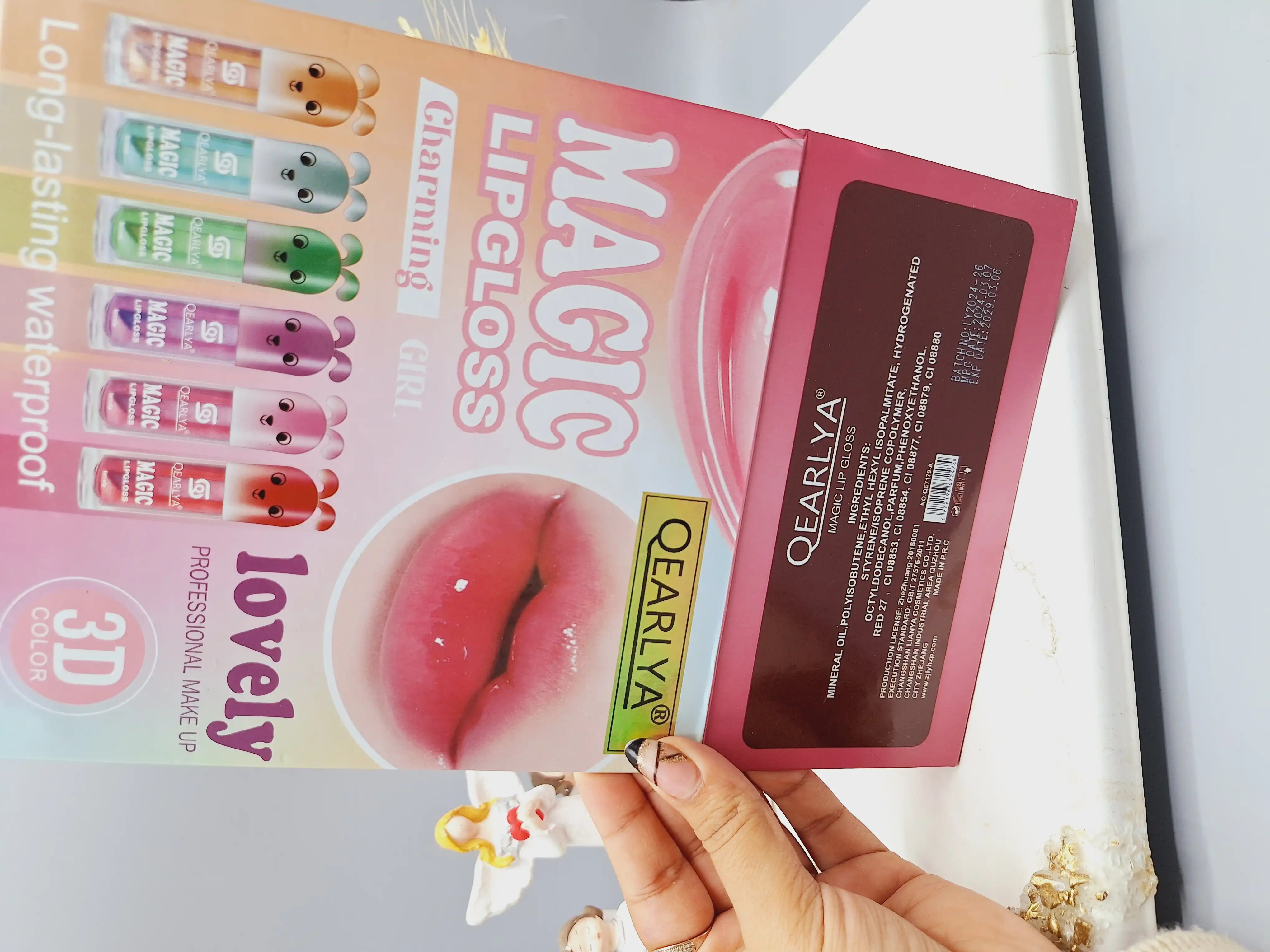 برق لب ویتامینه شاین دار بچه خرگوش مجیک کد 7179