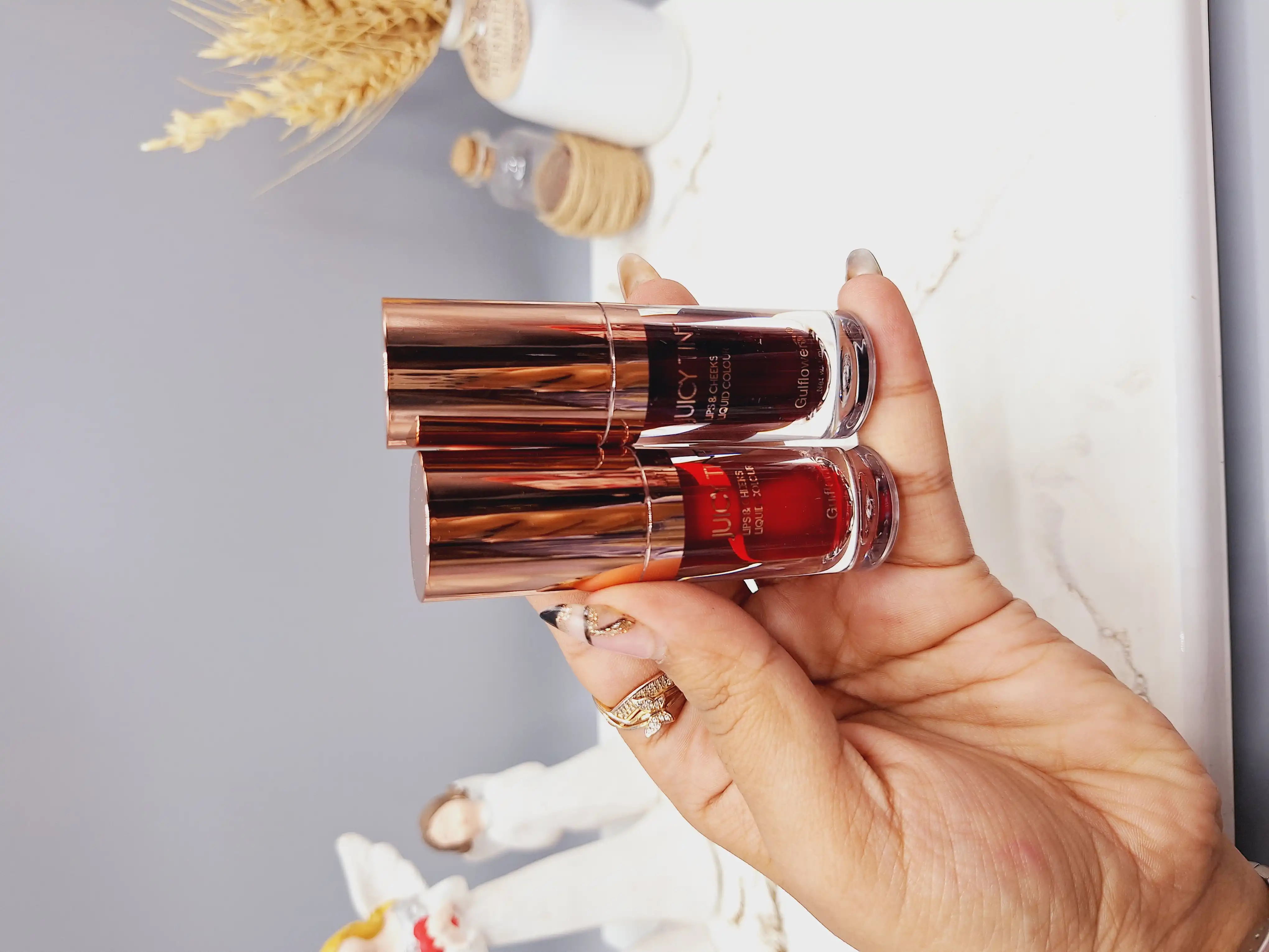 تینت لب و گونه مایع برند Gulflower کد 9045