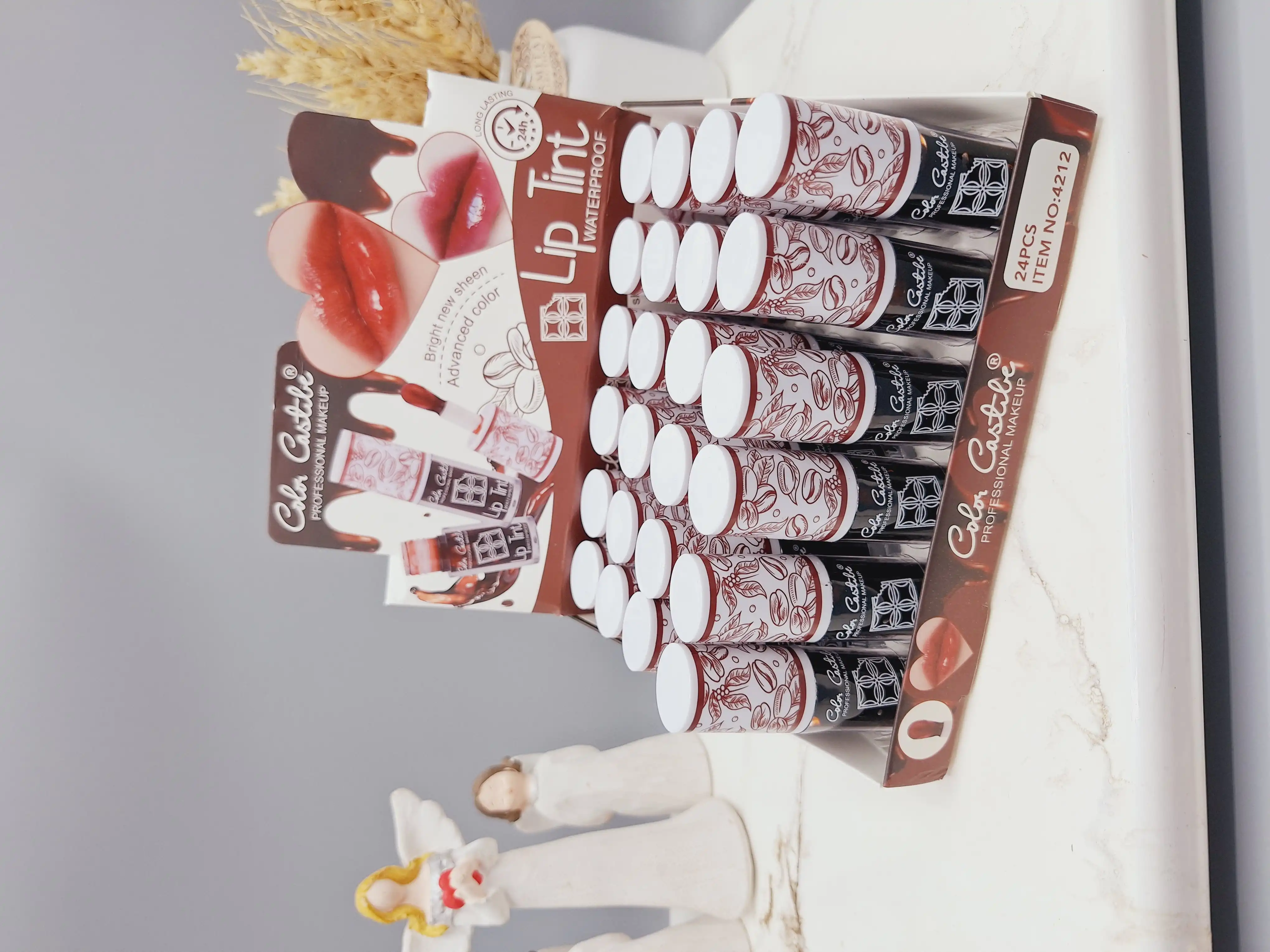 تینت لب قهوه ای خوش رنگ و با کیفیت کد 4212