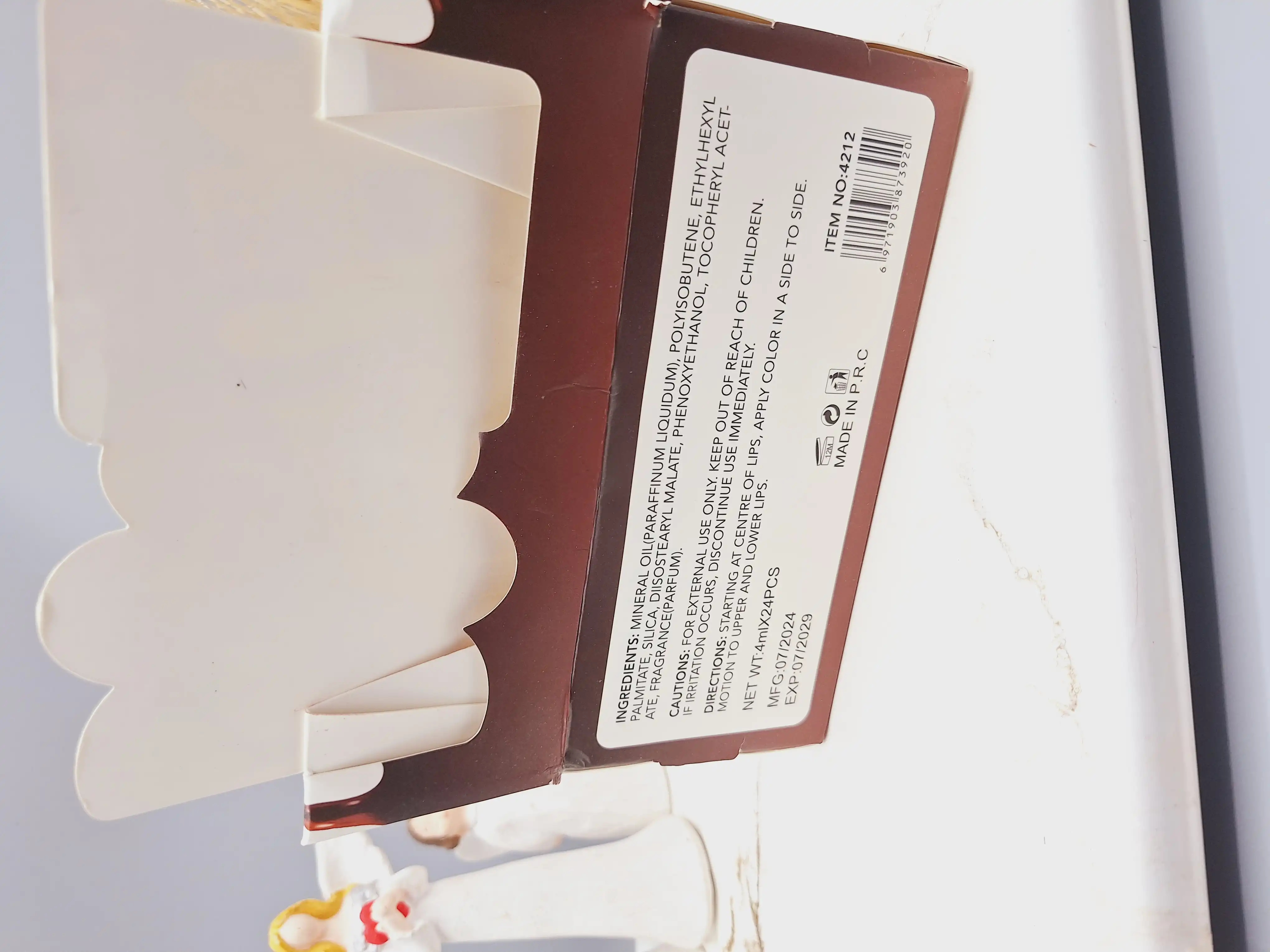 تینت لب قهوه ای خوش رنگ و با کیفیت کد 4212