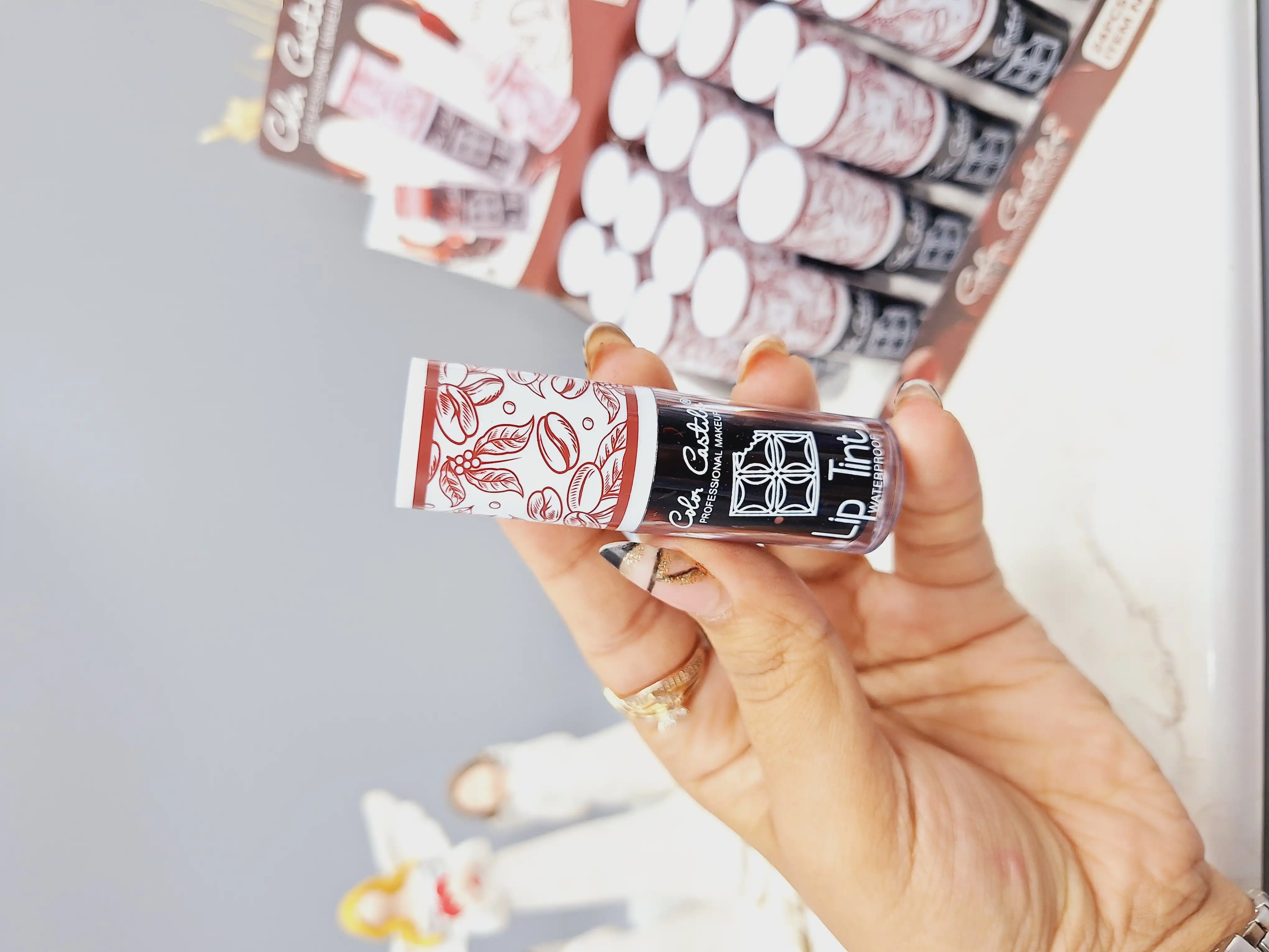 تینت لب قهوه ای خوش رنگ و با کیفیت کد 4212