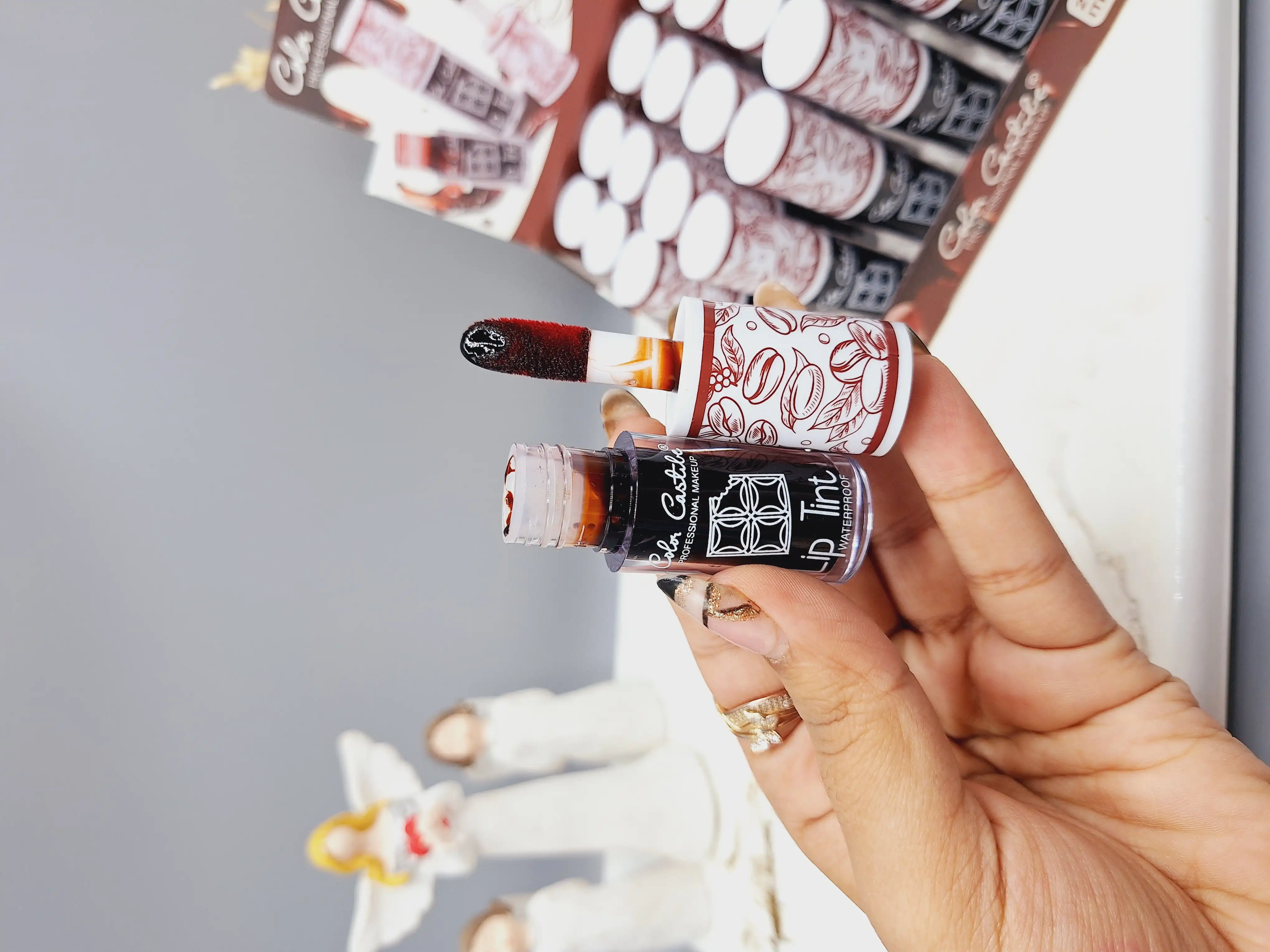 تینت لب قهوه ای خوش رنگ و با کیفیت کد 4212