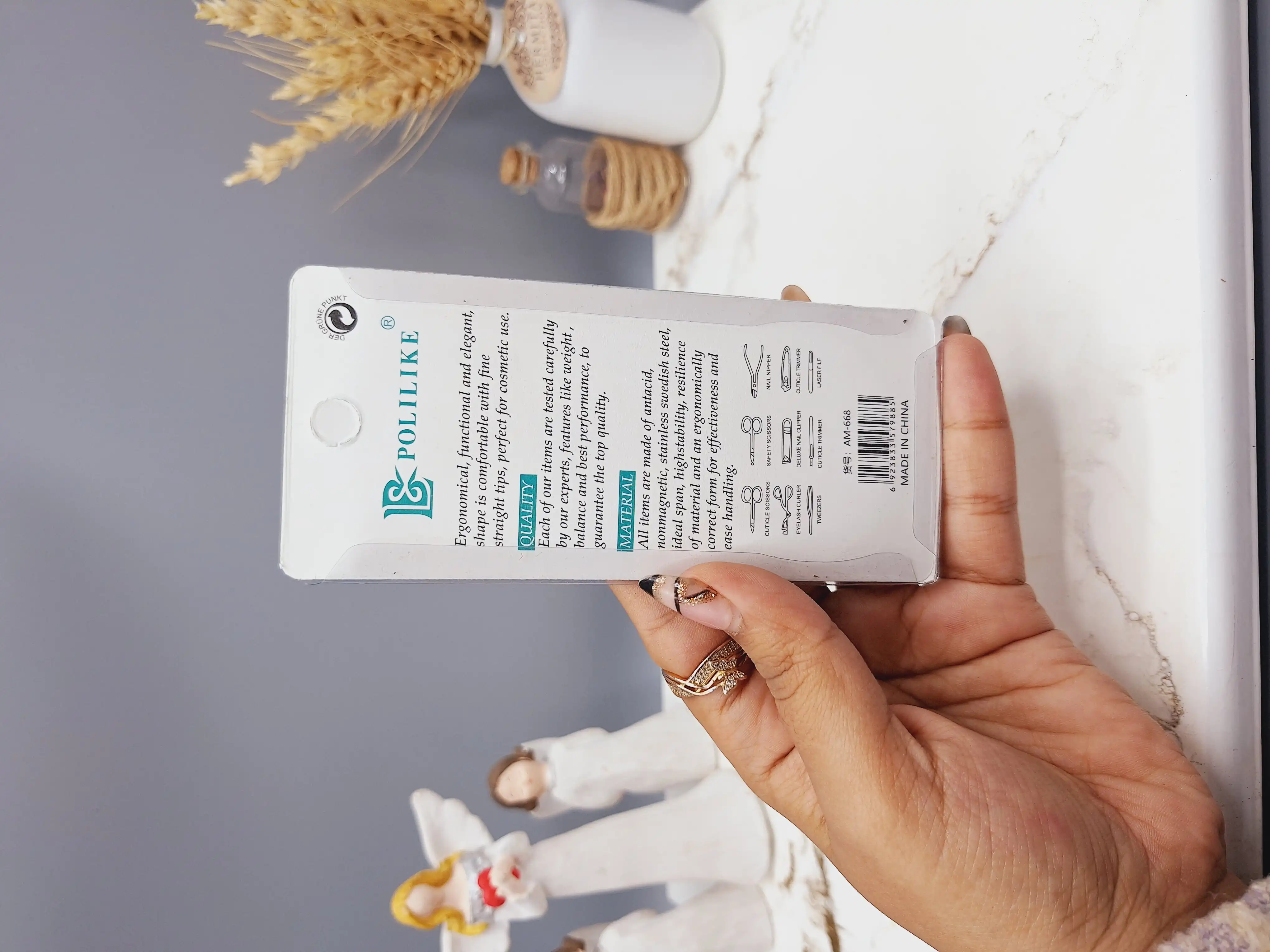 قیچی ابرو POLILIKE کد AM-668