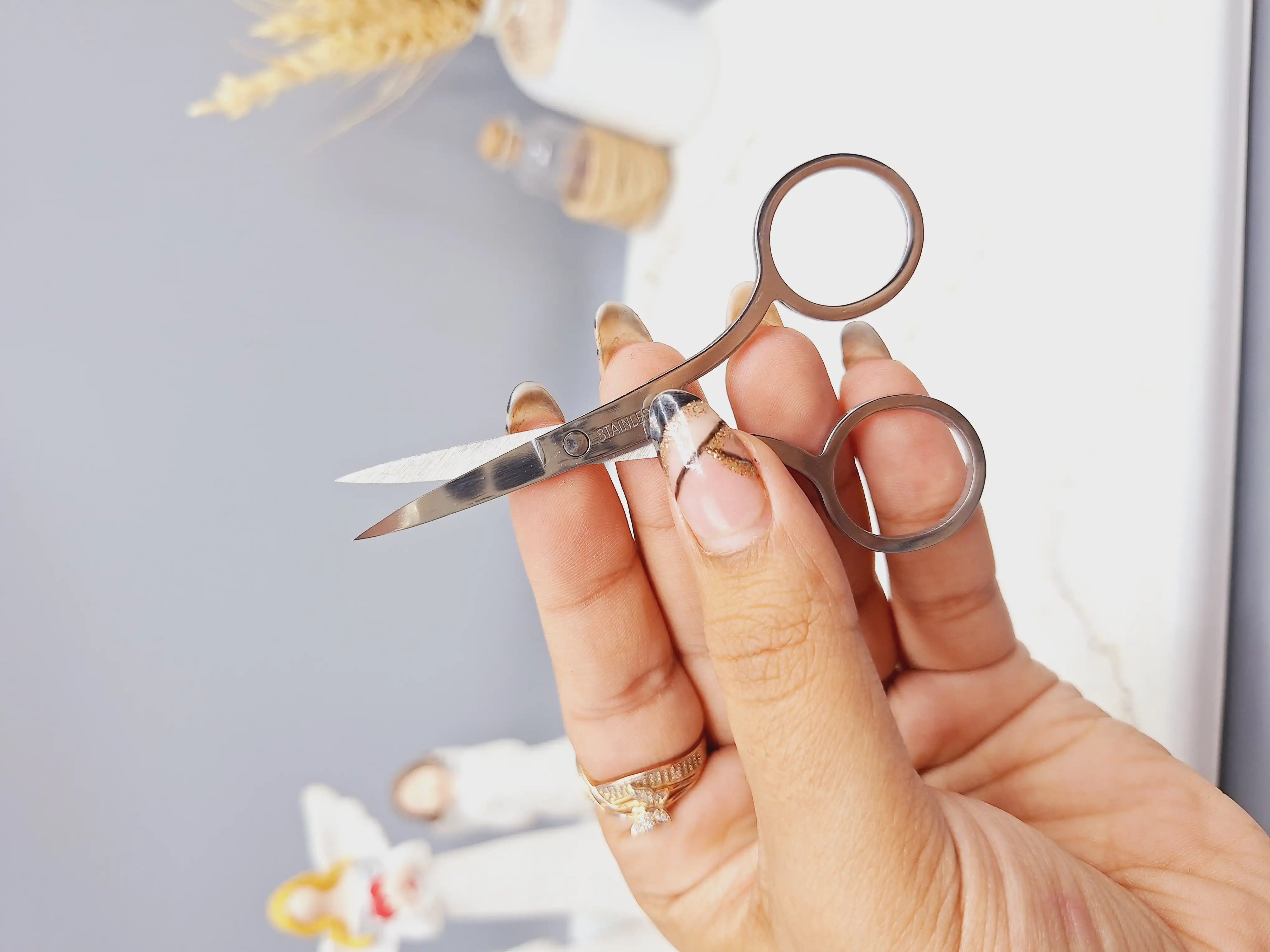 قیچی ابرو POLILIKE کد AM-668