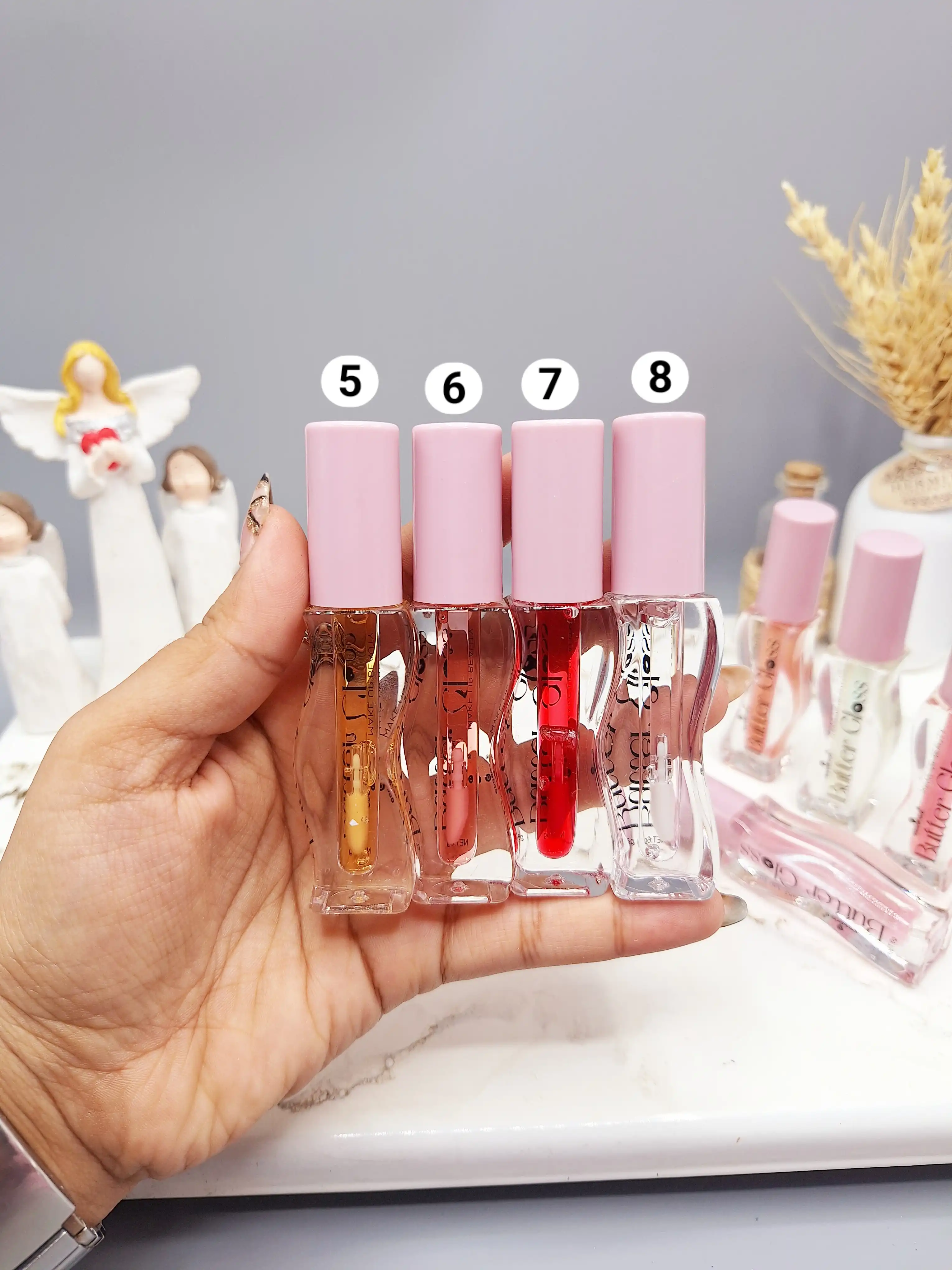 لیپ گلاس شاینی رنگی برند اسنس GS226