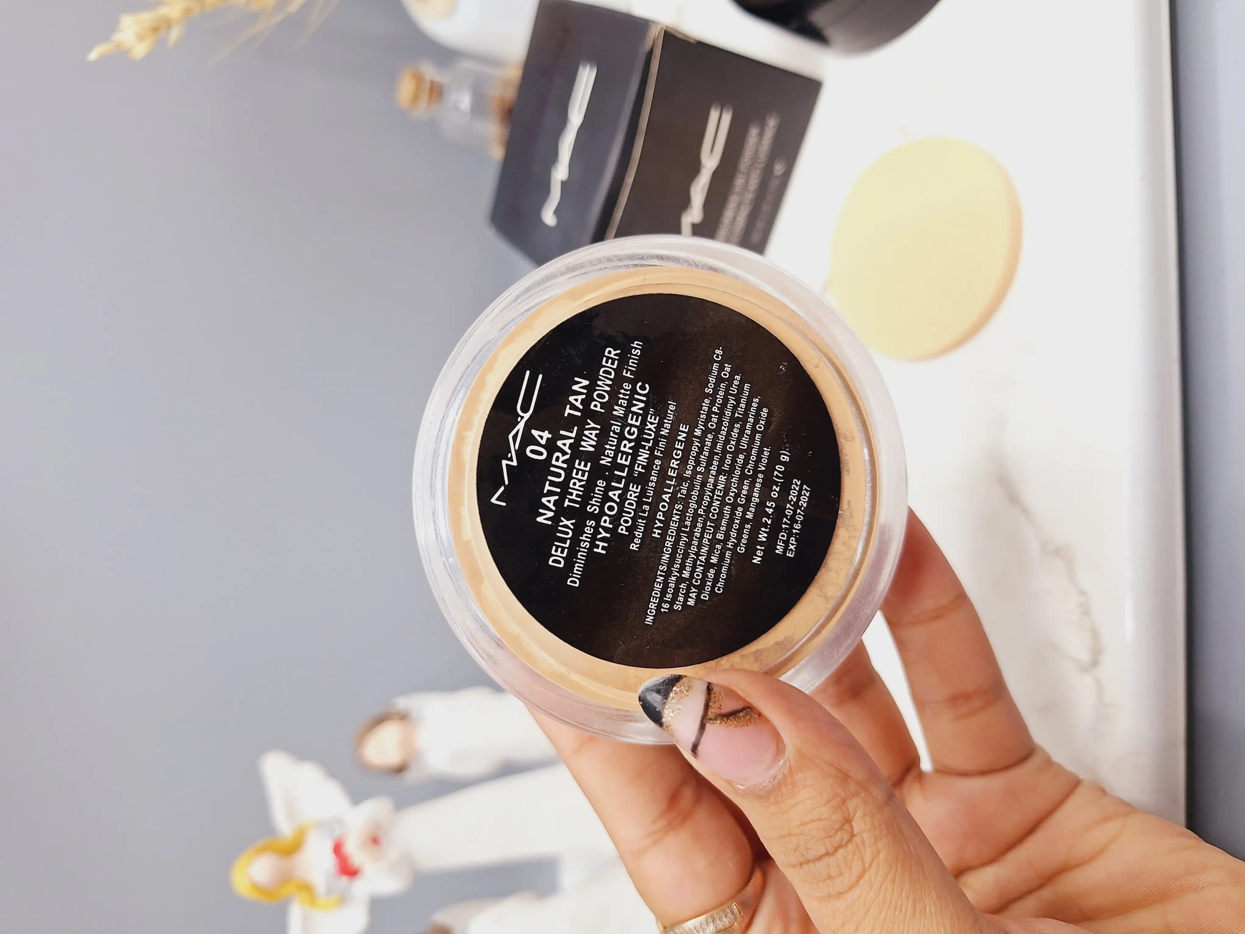 پودر فیکس مک همراه پنکک (شکسته)