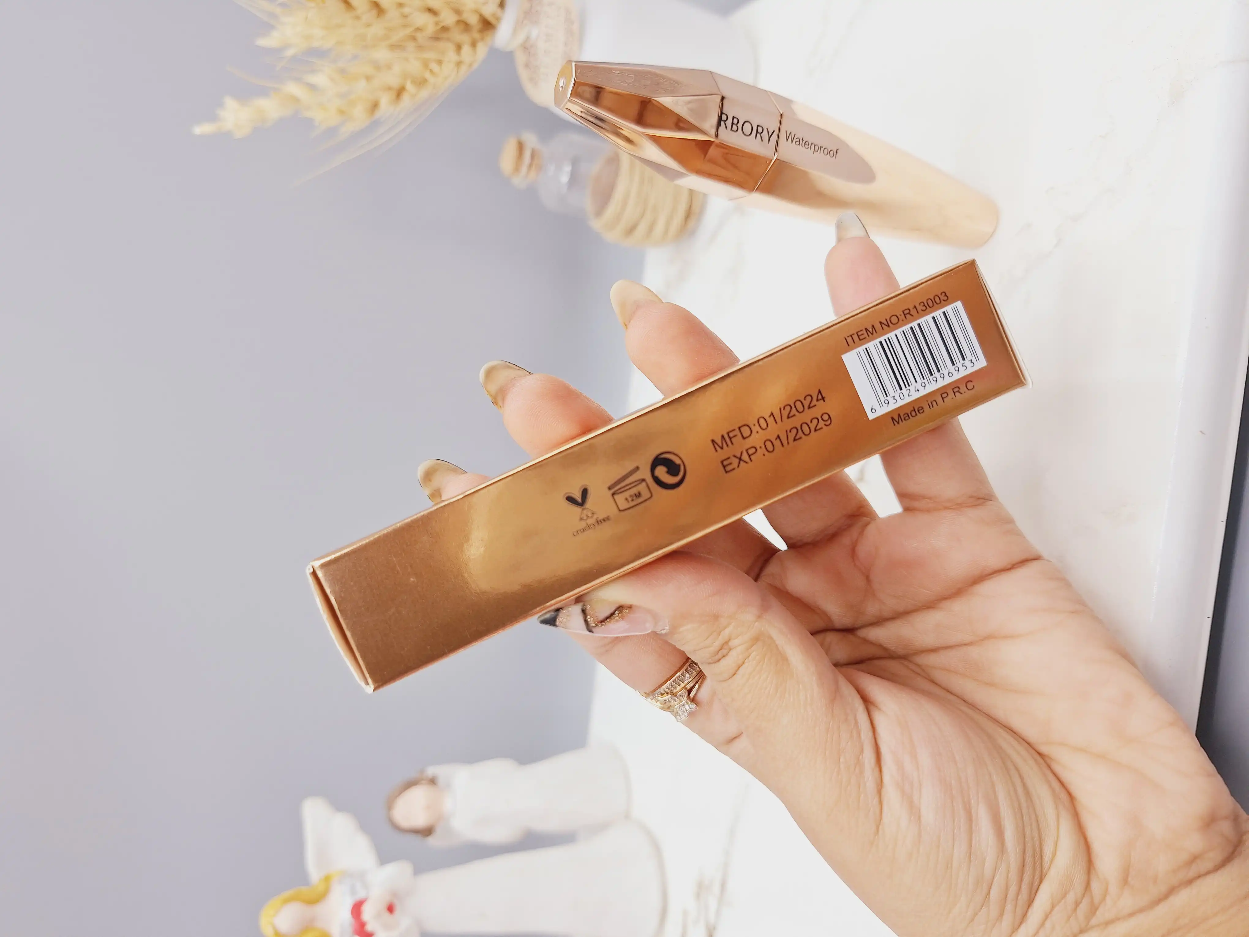 ریمل چشم حجم دهنده و بلند کننده اورجینال برند RBORY کد 13003