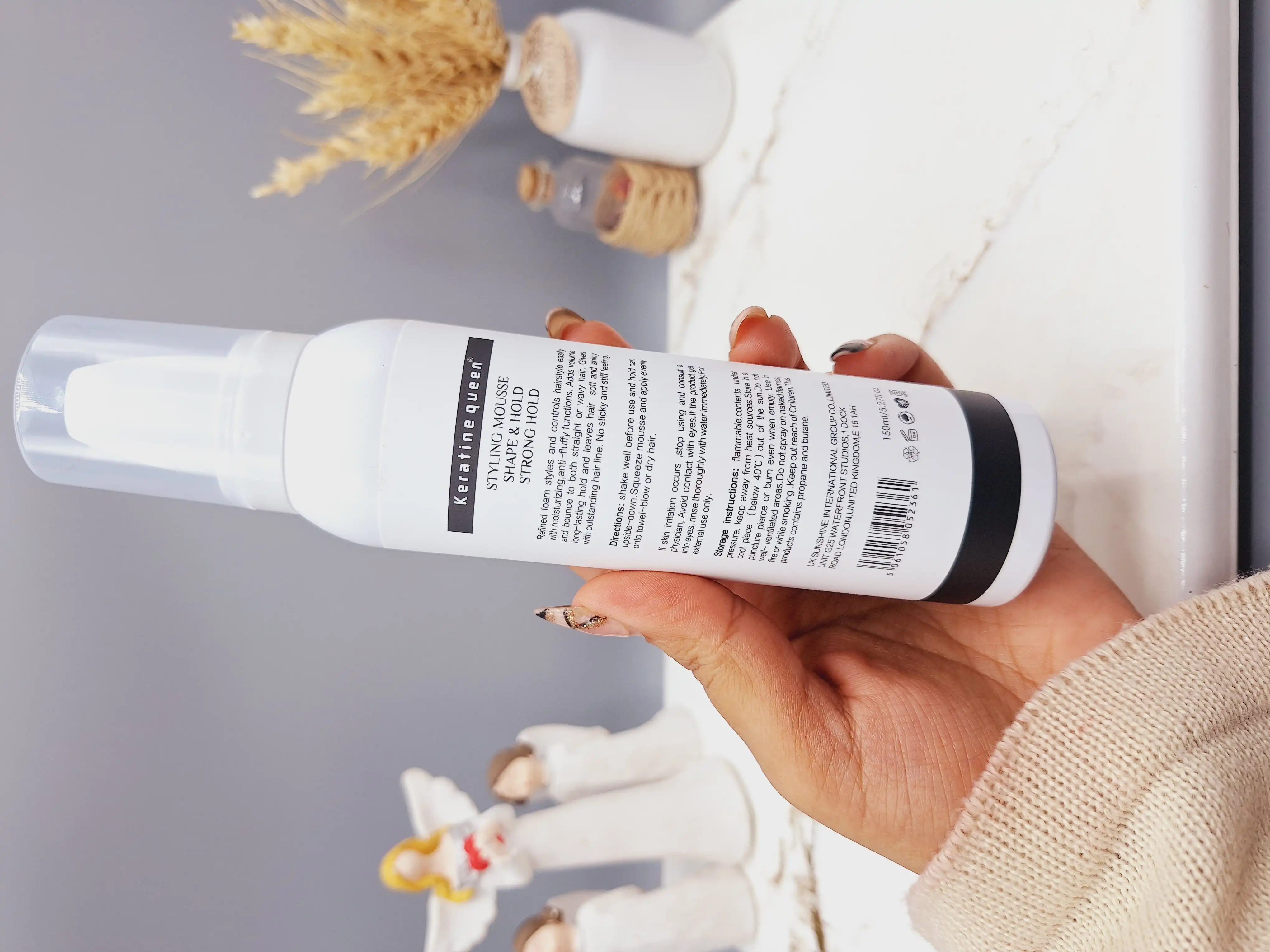 موس مو رنگی برند پرفکت شماره 11 Natural black مشکی حجم 150 میل کد 2361