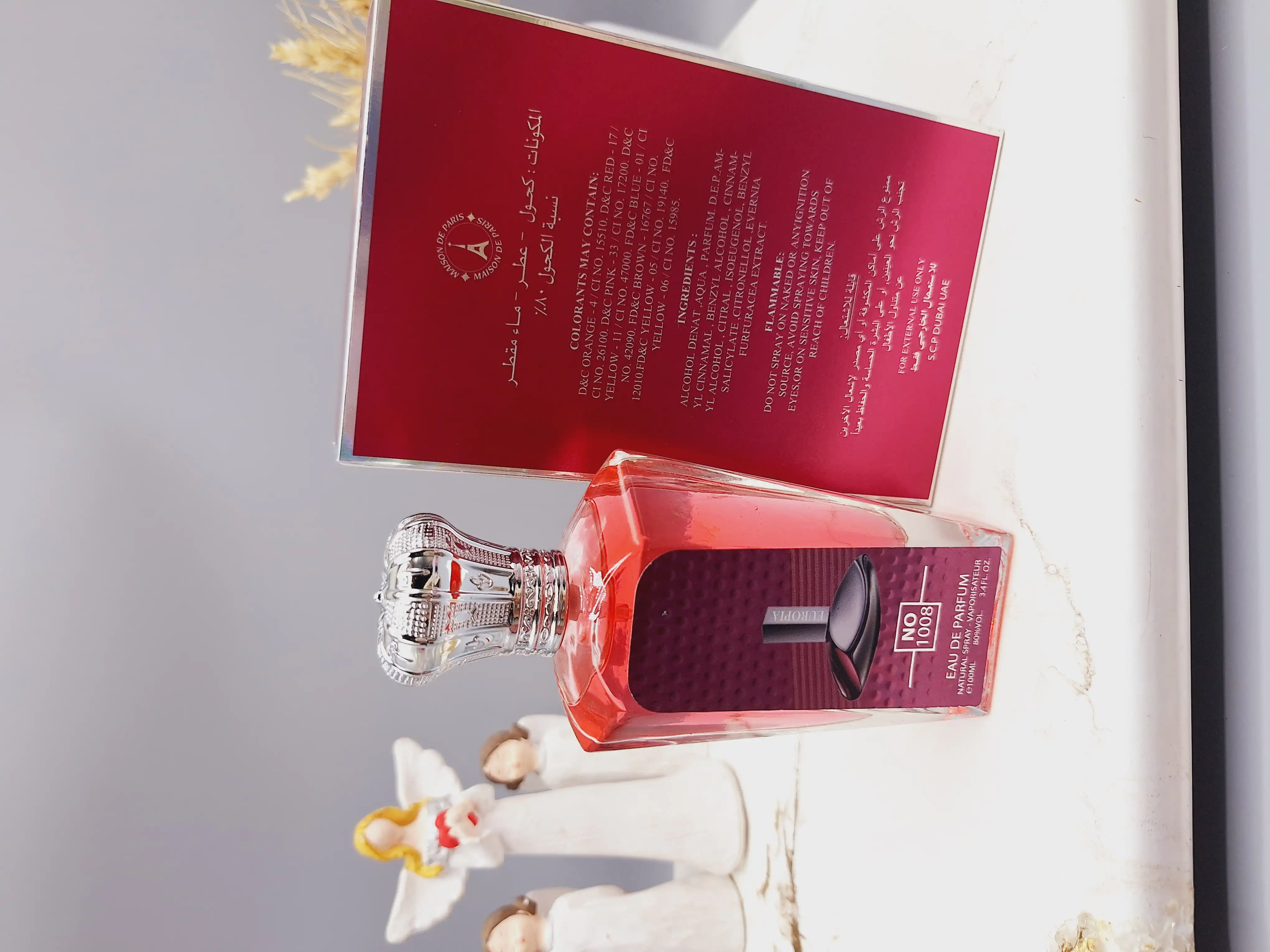 ادکلن زنانه خوشبو EAU DE PARFUM فوق العاده لاکچری کد 1008