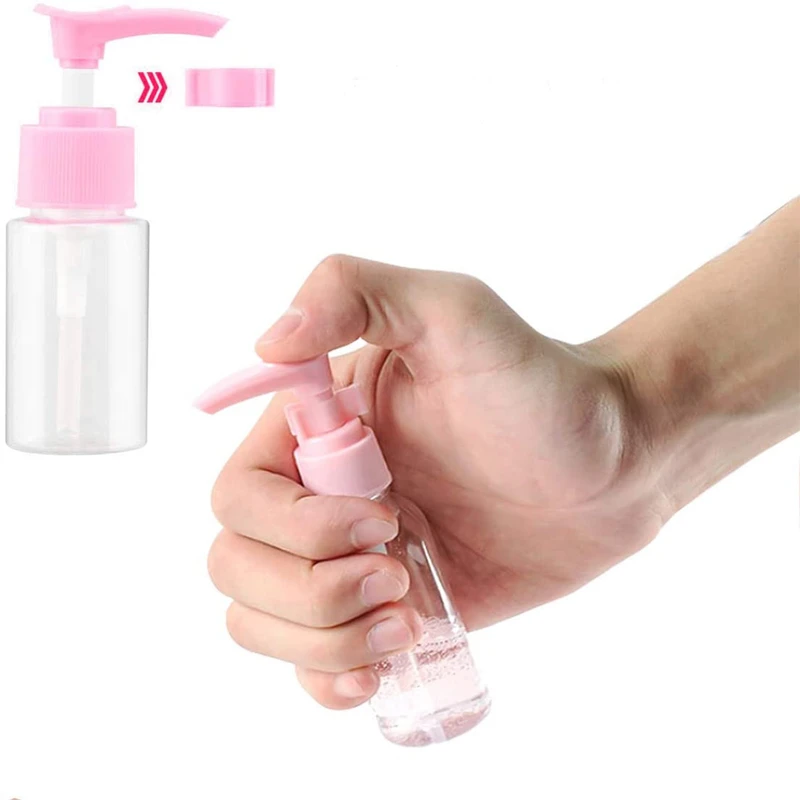 قوطی کرم پمپی مسافرتی تک