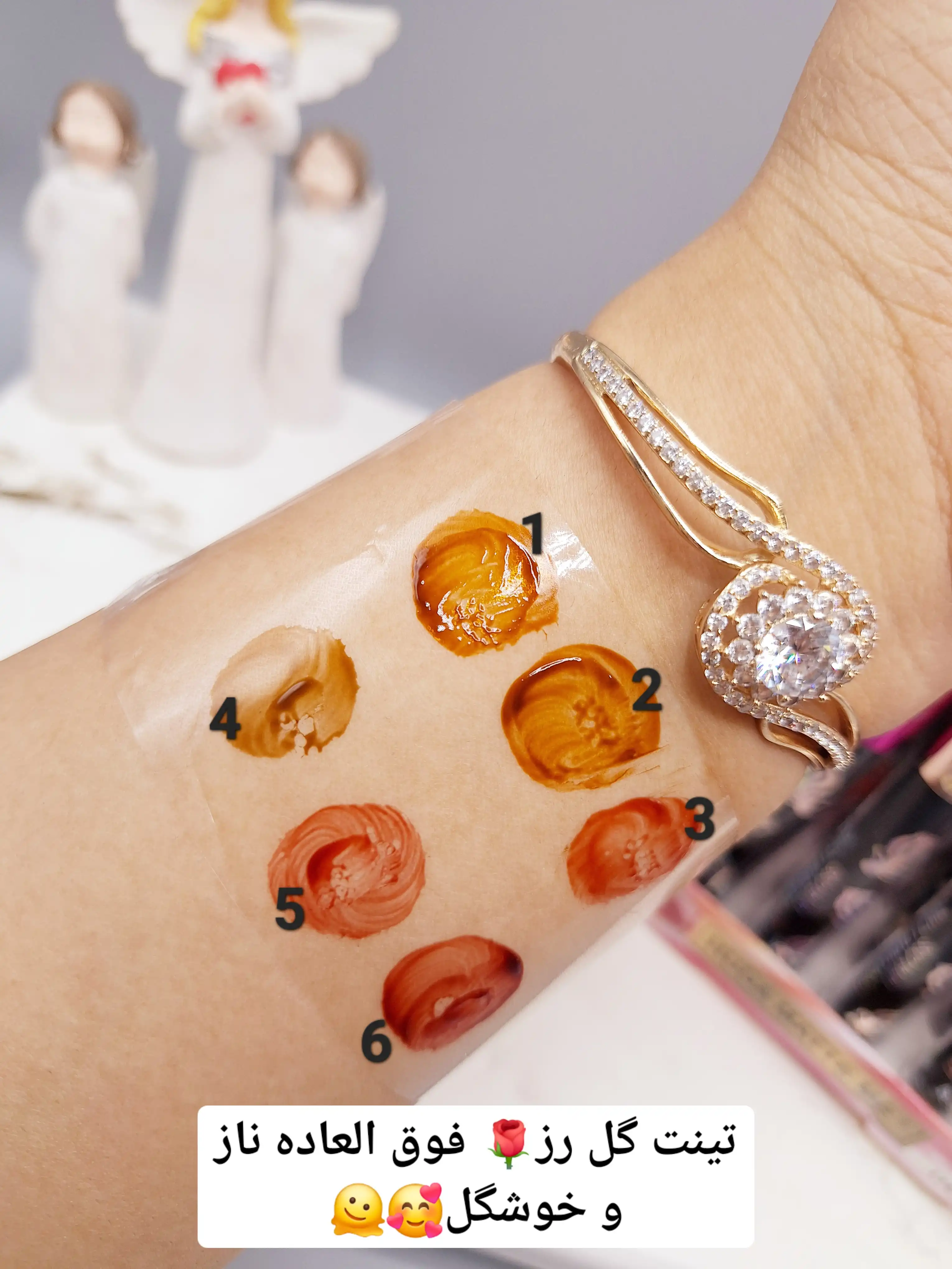 تینت لب گل رز برند هدا مات می کد 474