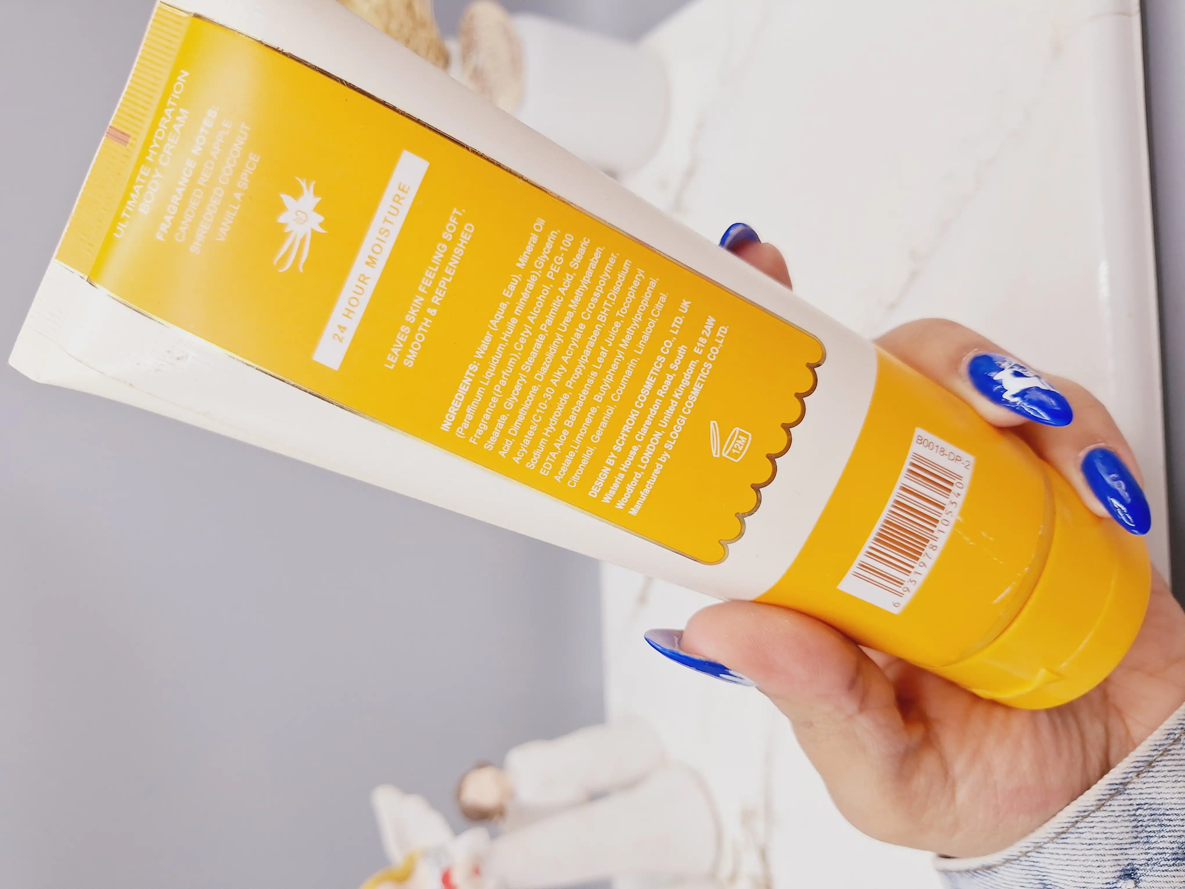 لوسیون عطری فوق العاده خوشبو و آبرسان برند PINK IN SWEET حجم 236 گرم مدل VANILLA ICE CREAM کد 5340