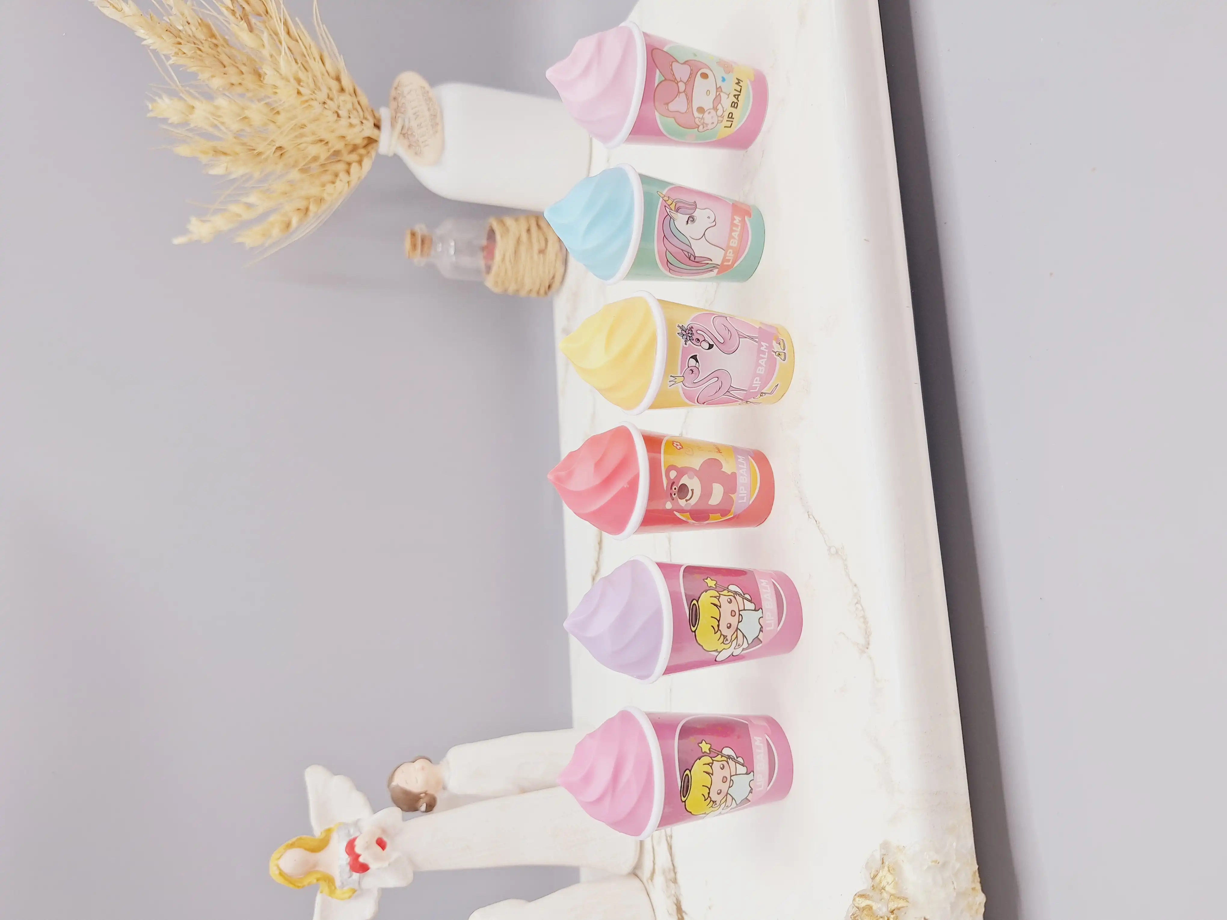 بالم لب بستنی قیفی مدل حیوانات کیوت برند پولا آیلار کد 8049