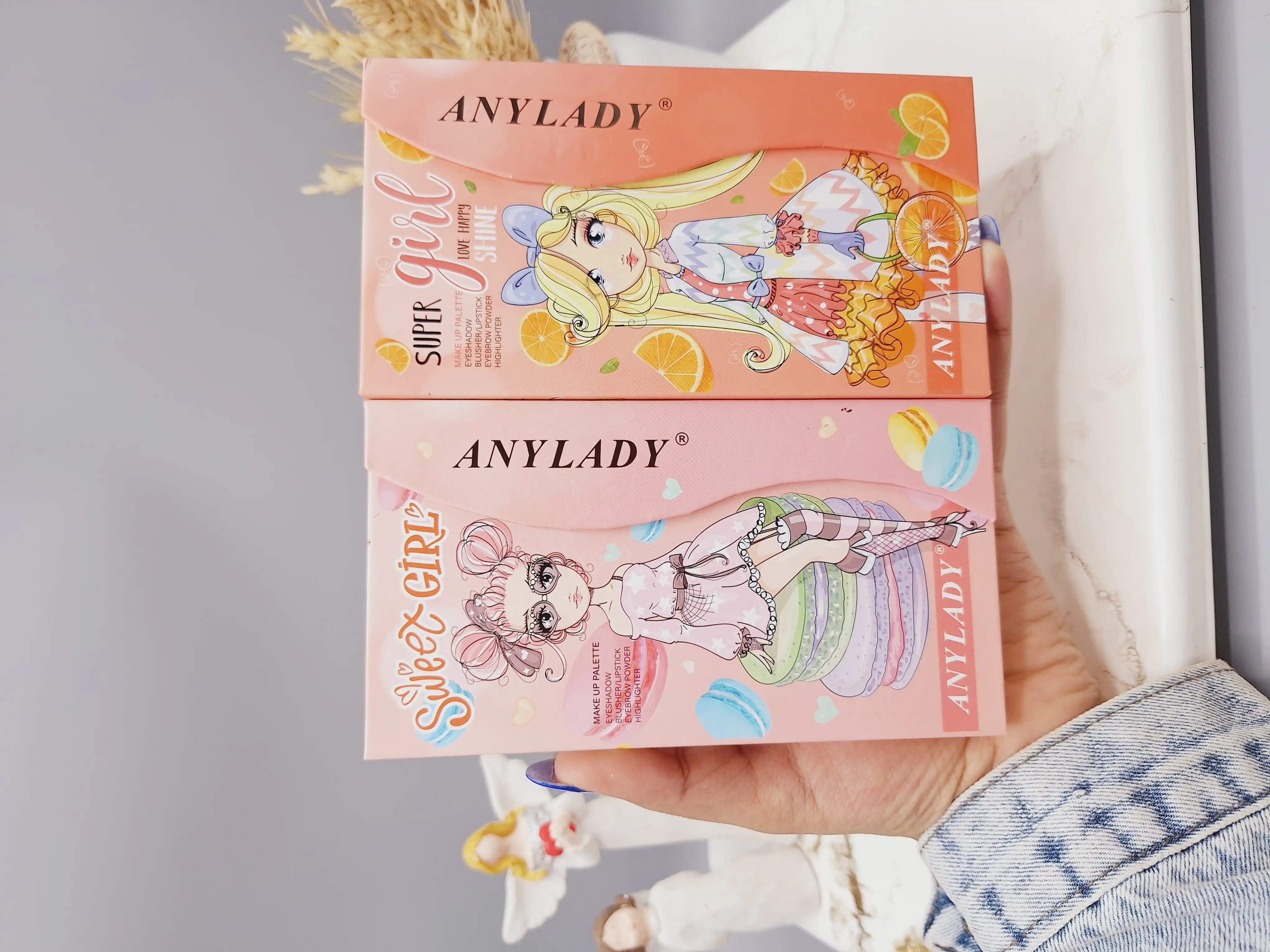 پالت سایه چشم برند آنالیدی طرح دختر میوه ای کد 8636p