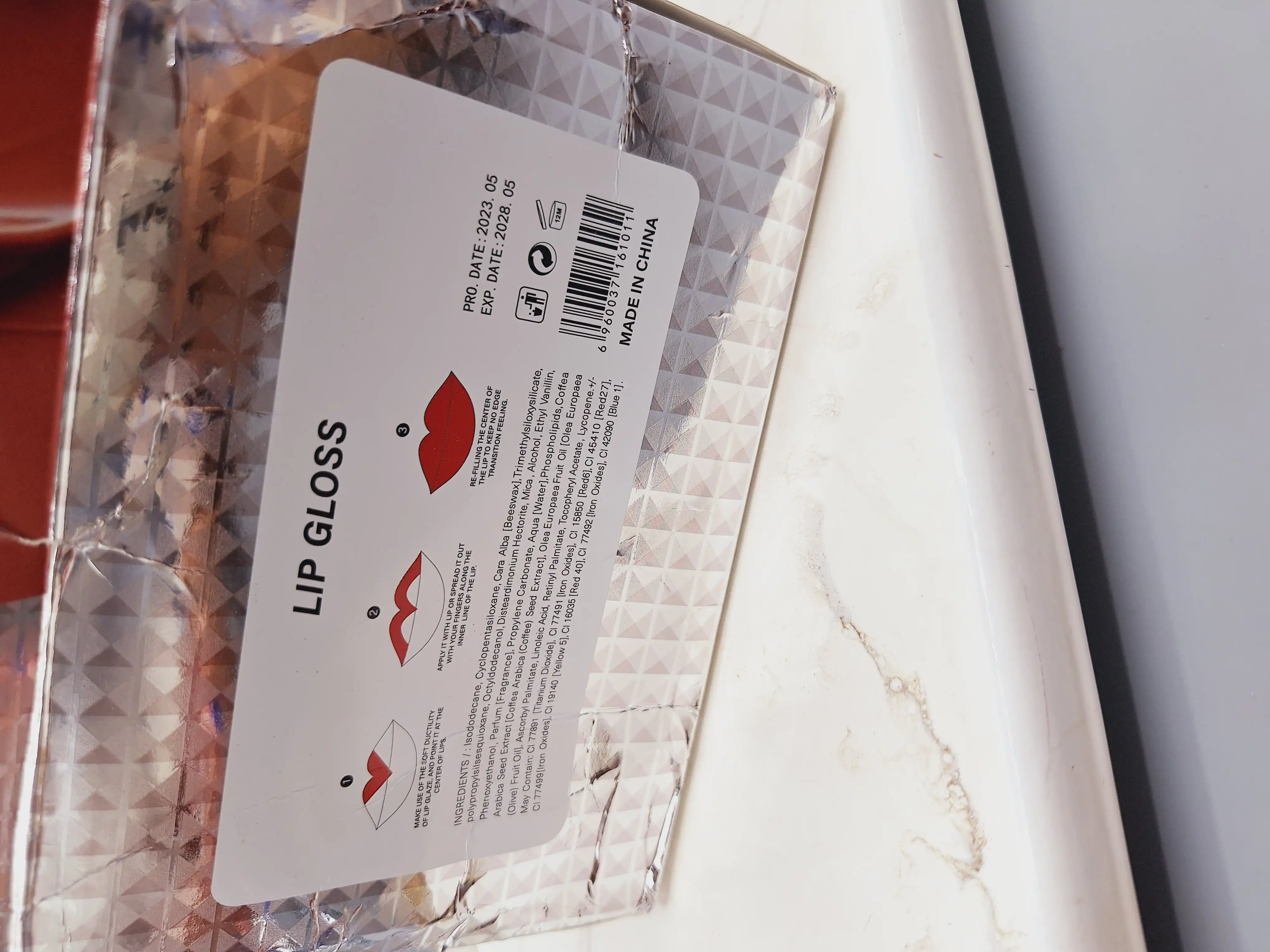 پک 6 تایی رژ مایع برند فلورمار کد 5632