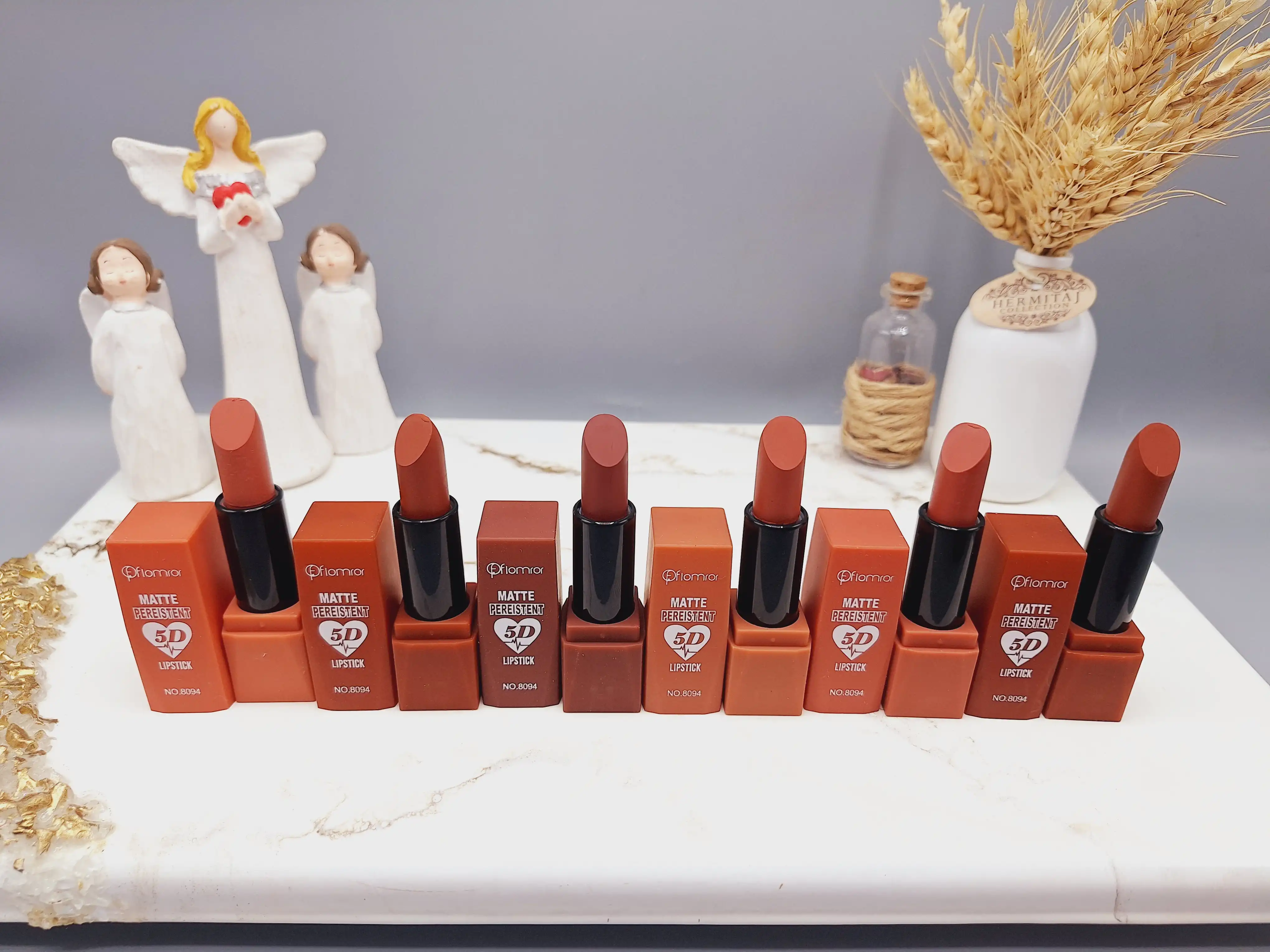 پک 6 تایی رژ جامد برند فلورمار کد 8094