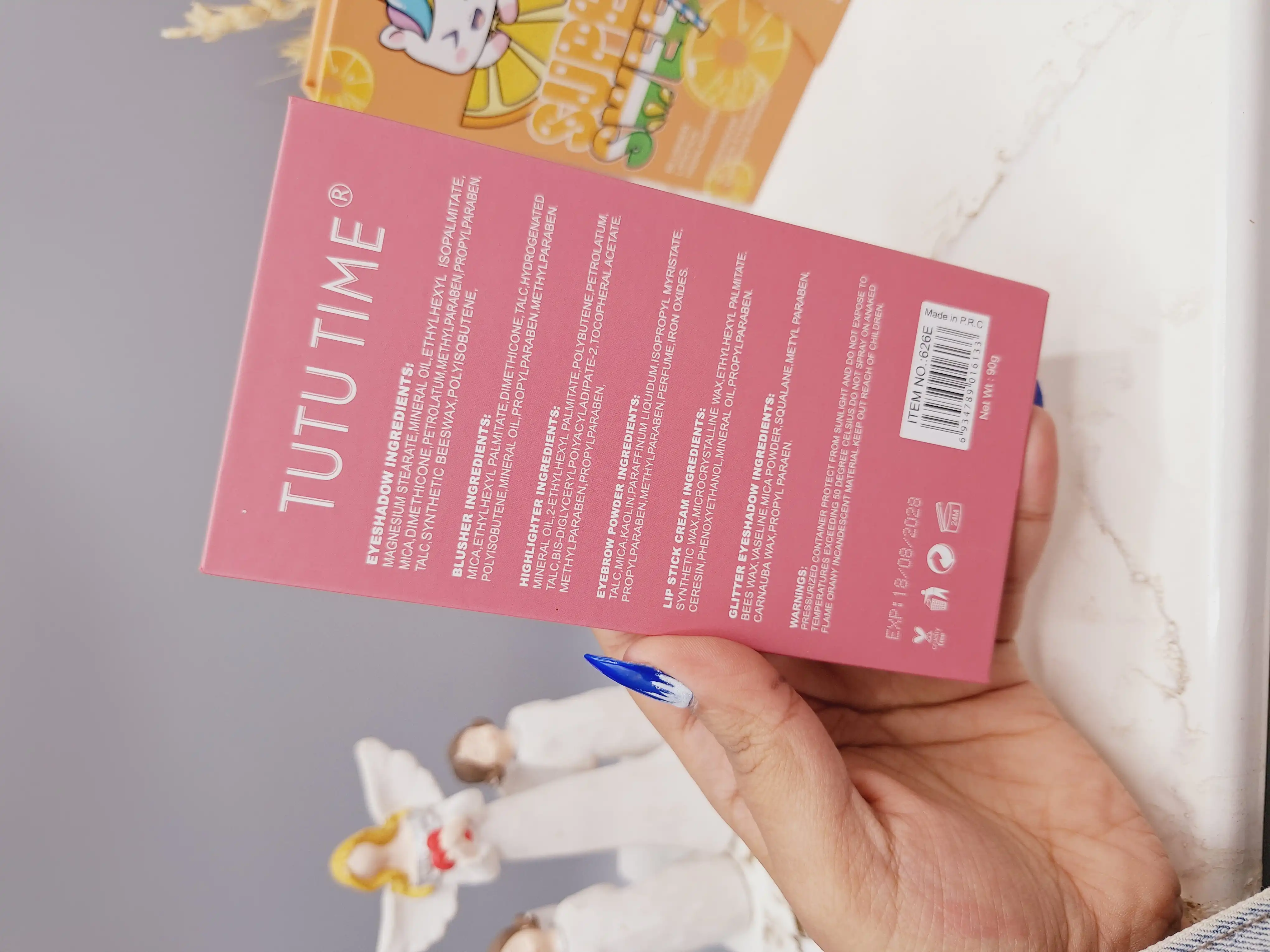 پالت سایه چشم آنالیدی طرح یونیکورن و میوه کد 626E