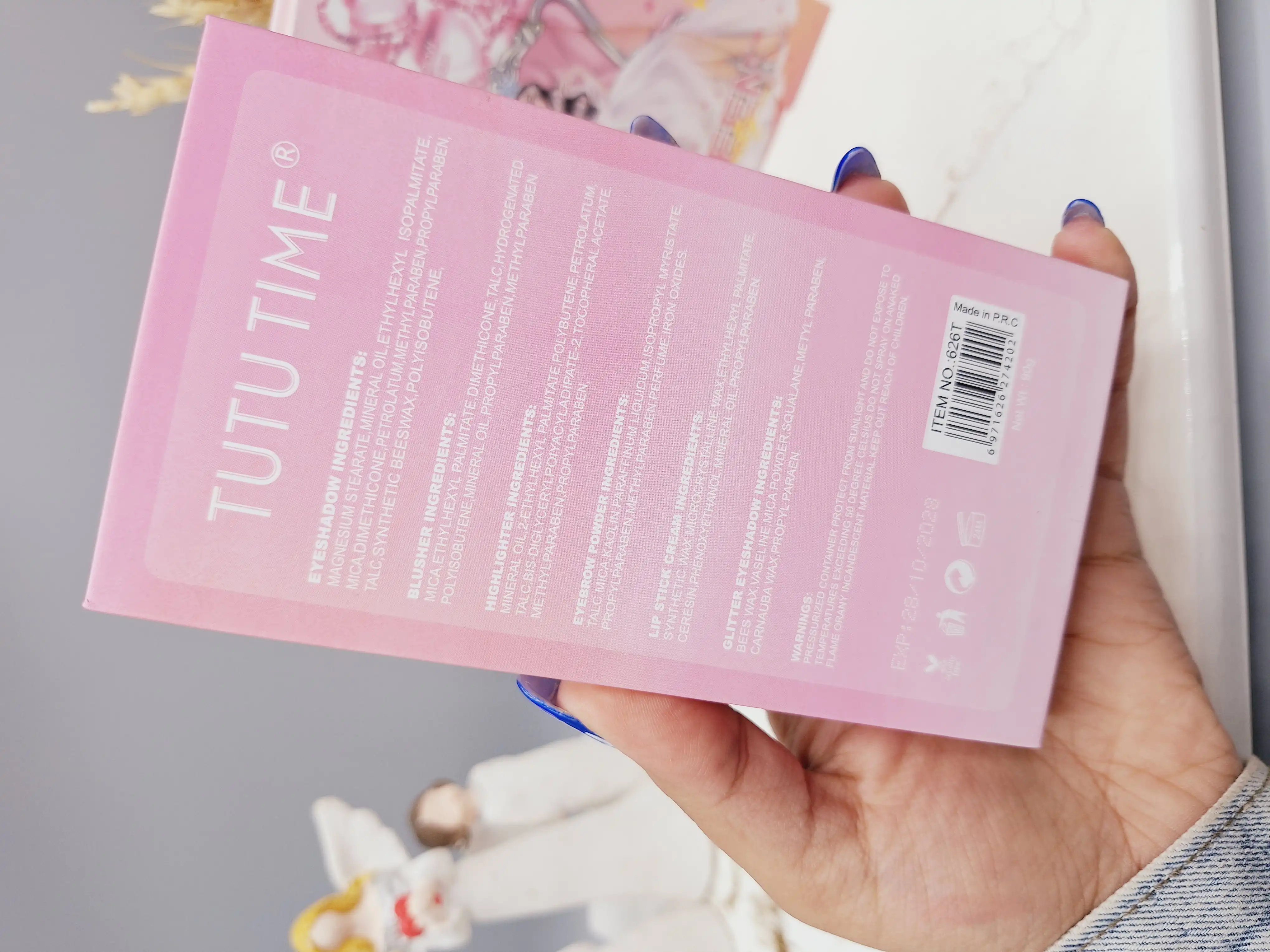 پالت سایه چشم آنالیدی طرح مدل عروس کد 626T