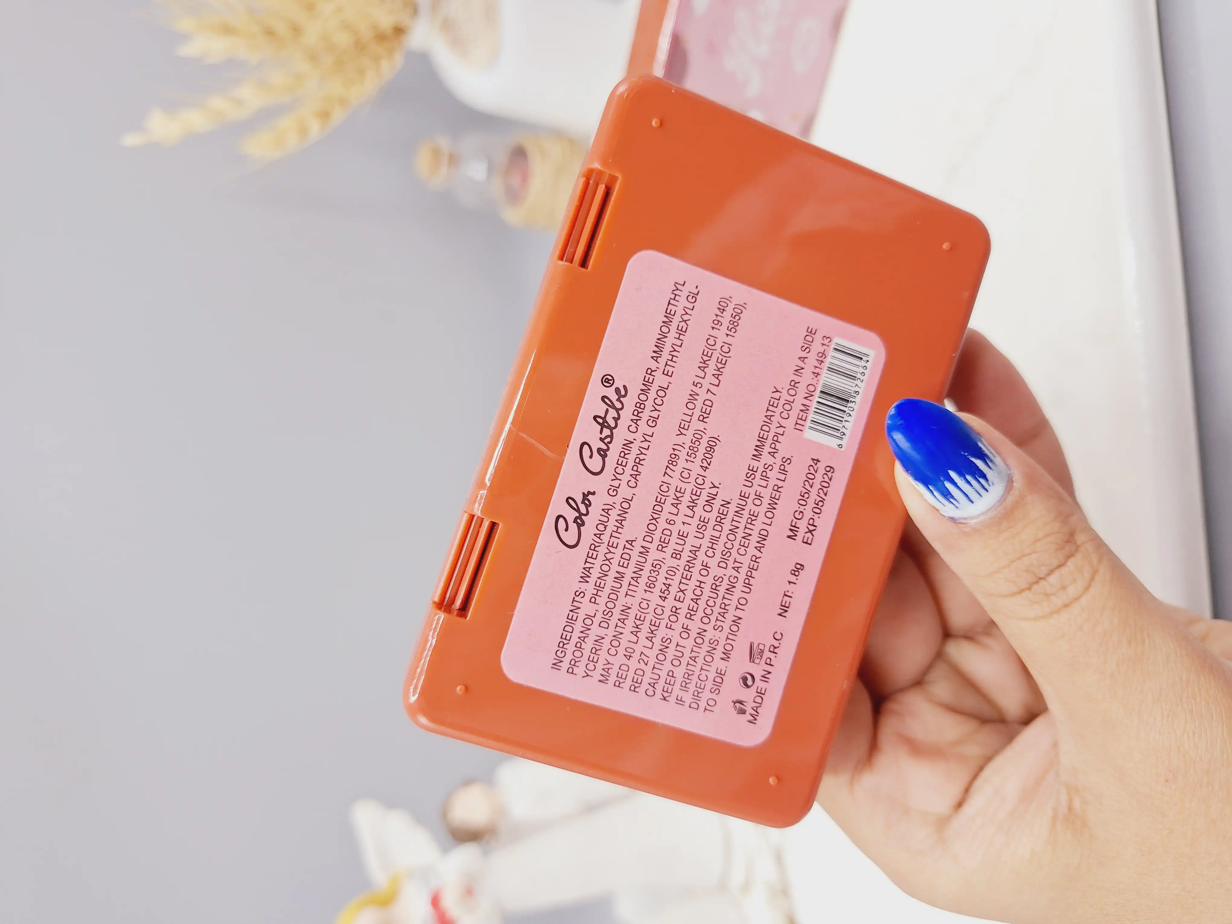 پک 5تایی رژ مایع خرس توت فرنگی کالر کاستل کد 4149