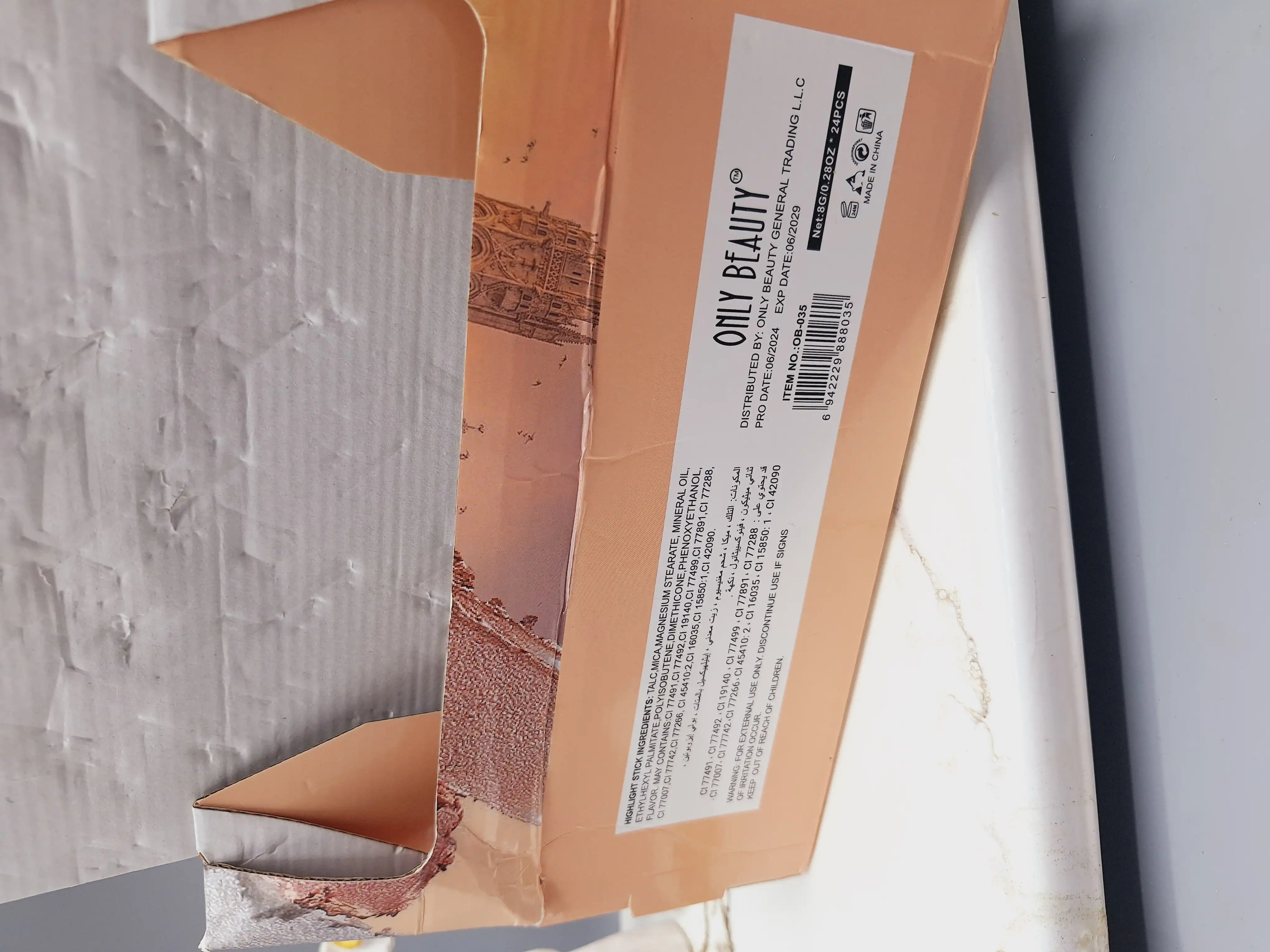 هایلایتر پد دار HIGHLIGHT کد OB-035