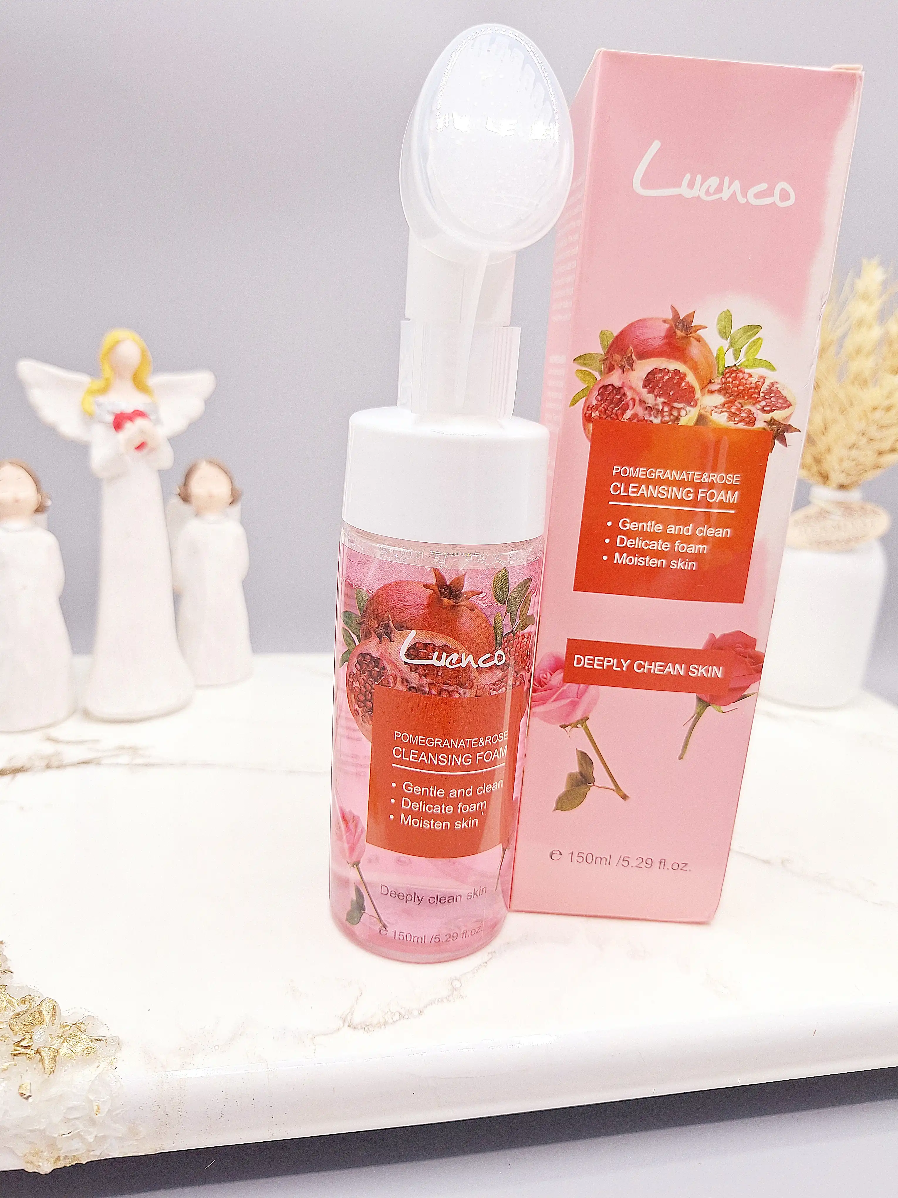 فوم شستشو براش دار مدل انار برند Luenco کد YS2307-8