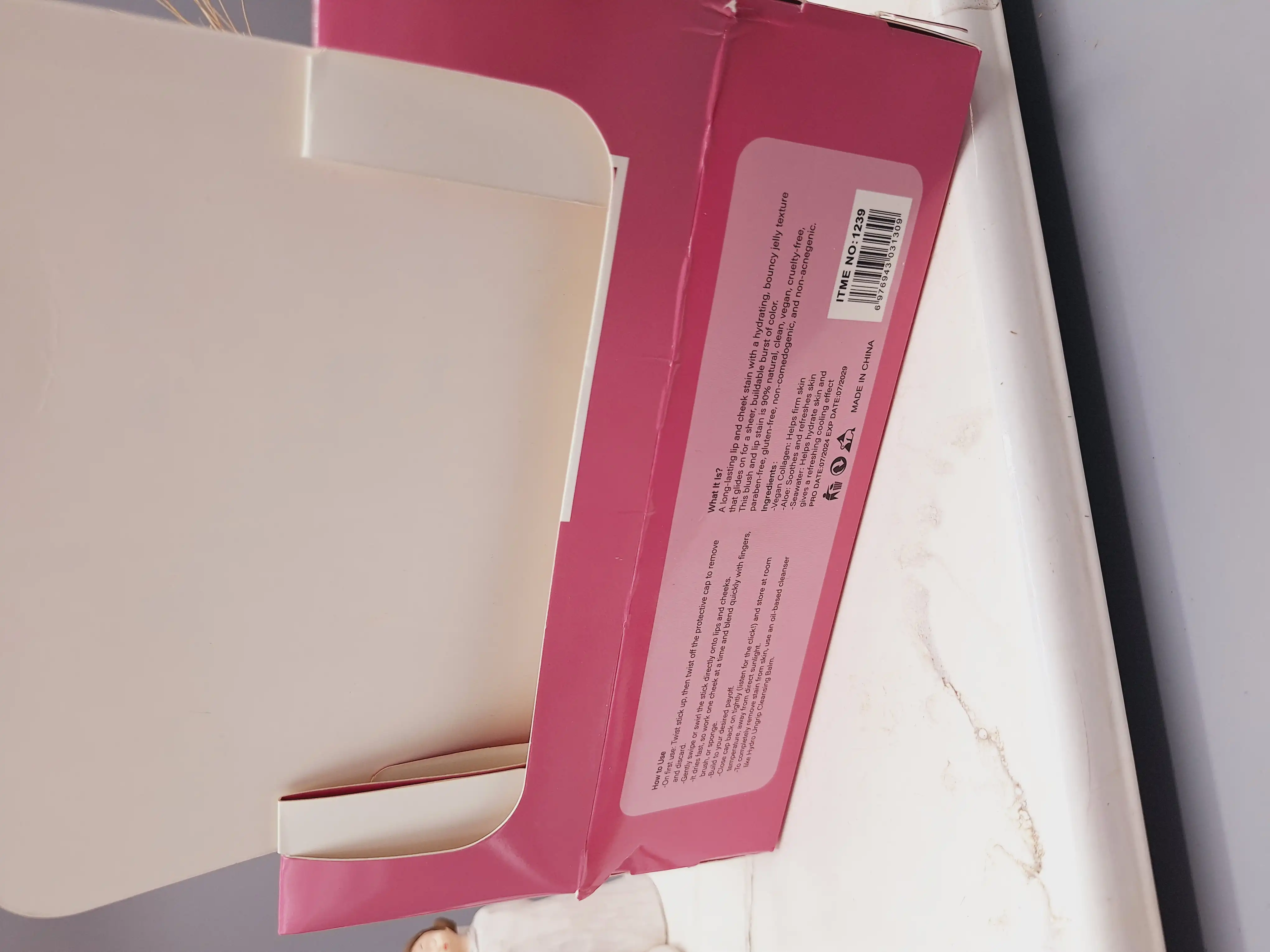 تینت لب ژله ای با کيفيت برند RPK کد 1239