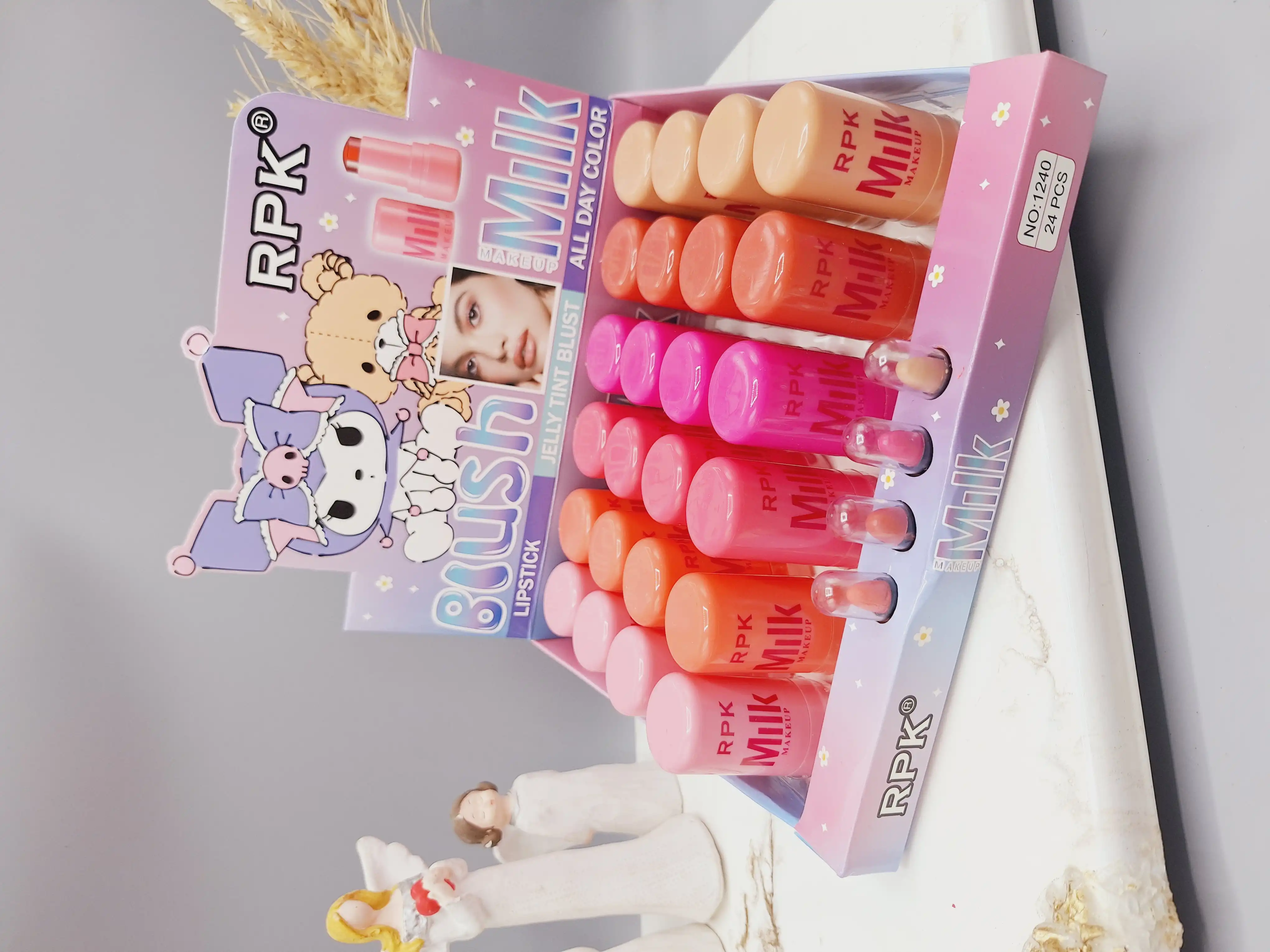 تینت لب ژله ای با کيفيت برند RPK کد 1240