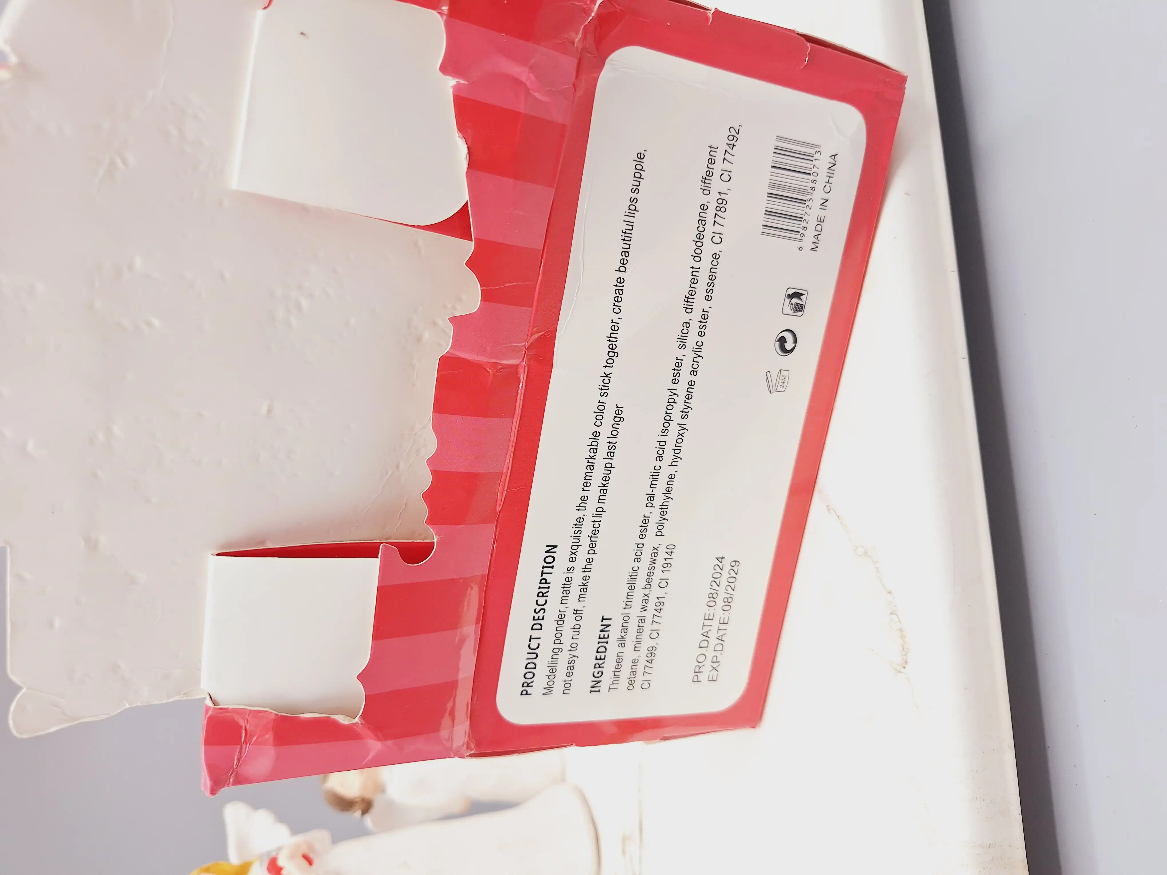 تینت لب خوش رنگ طرح شکلات بستنی برند Romantic lady کد 8071