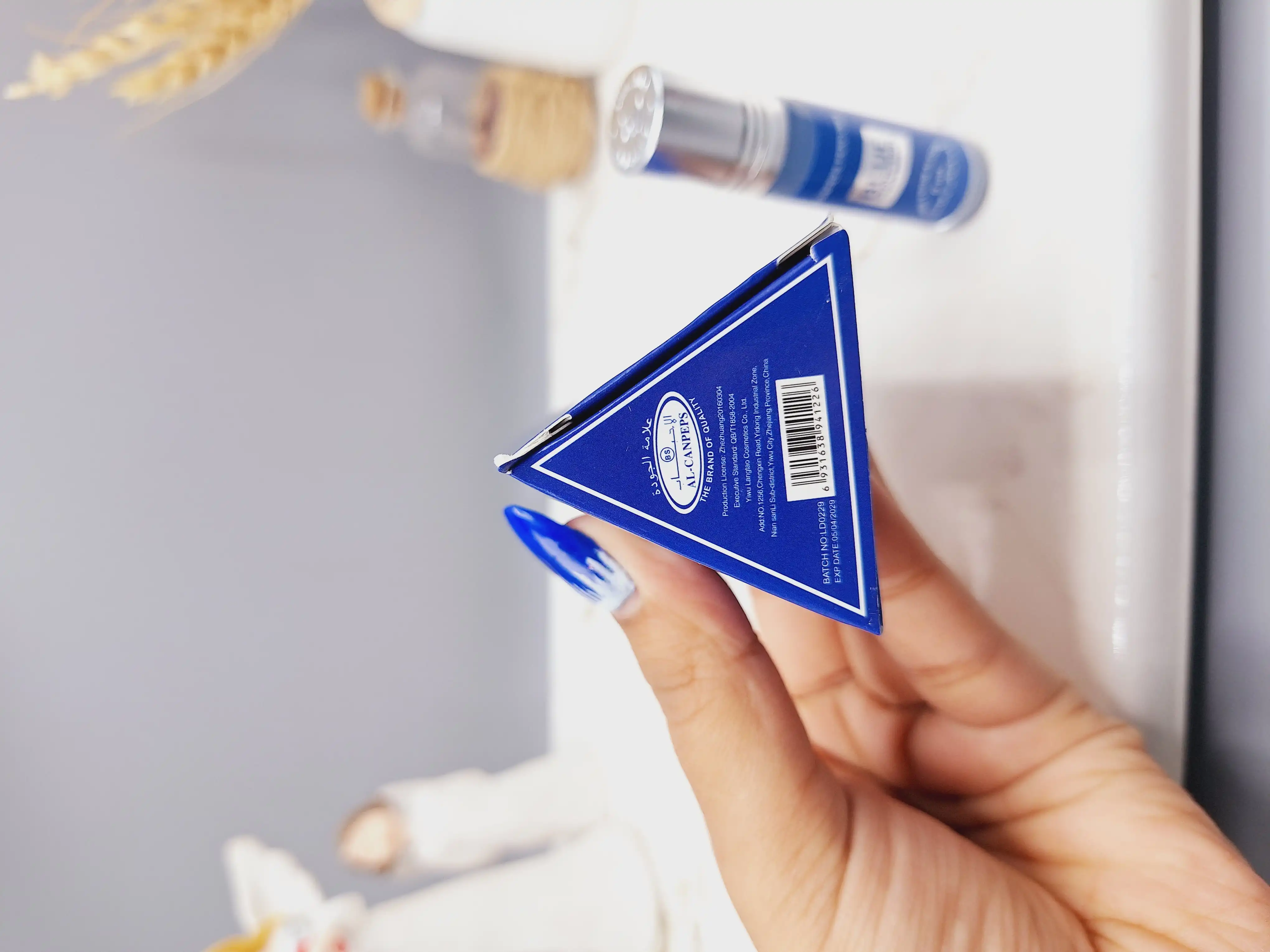 عطر 6 میل بدون الکل مدل BLUE مردانه کد 697