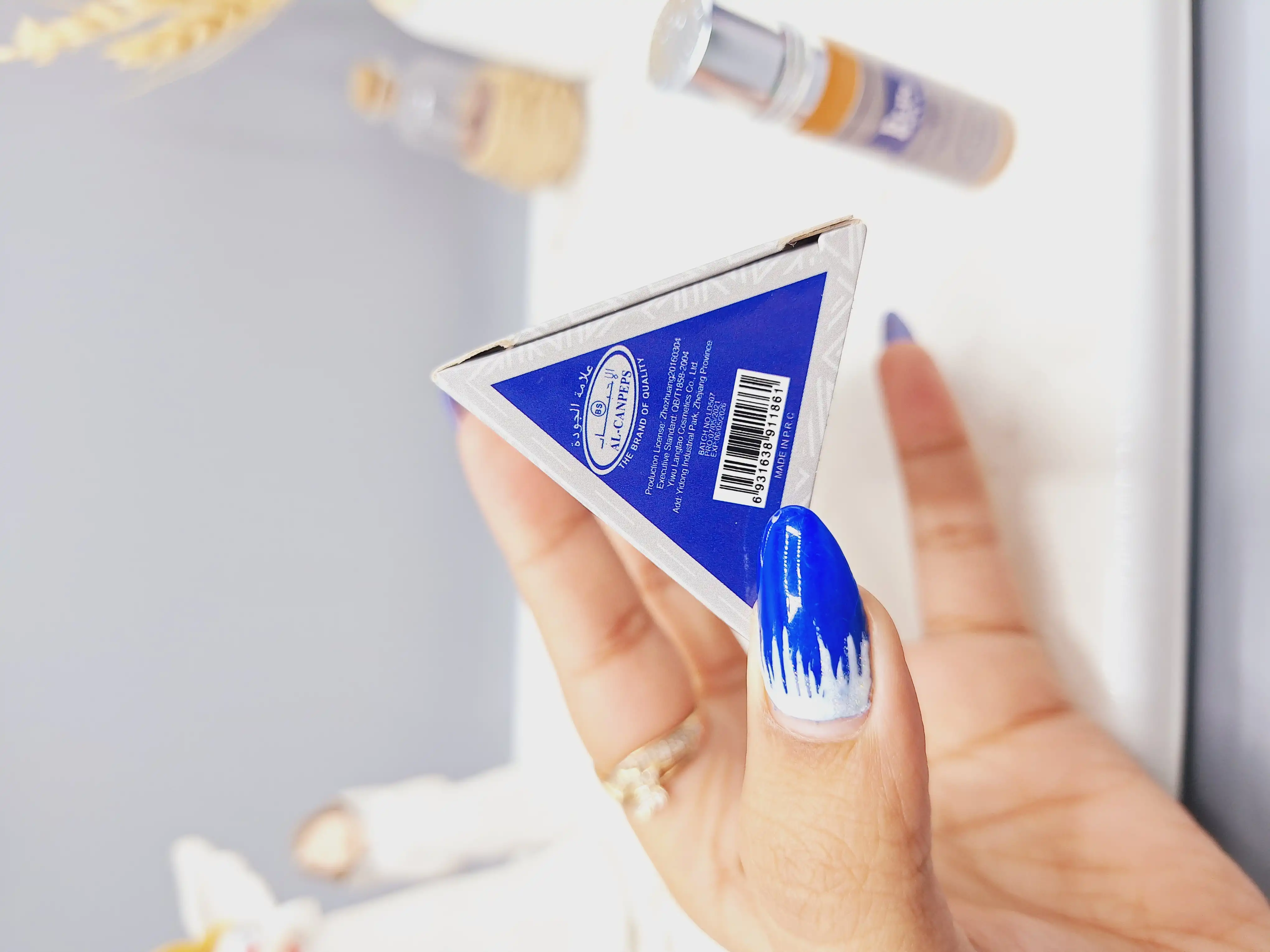 عطر 6 میل بدون الکل مدل BLUE MEN FOR مردانه کد 636