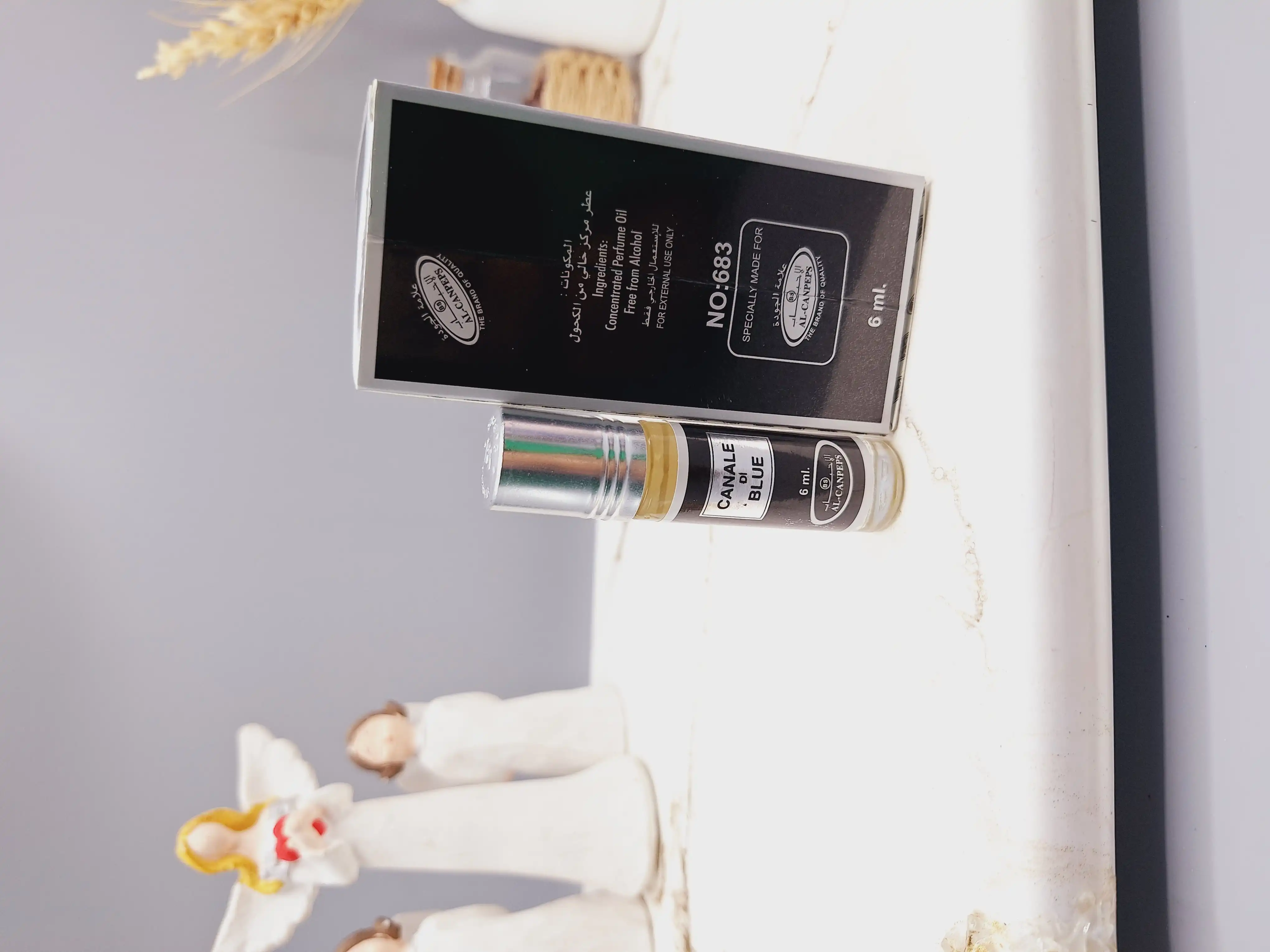 عطر 6 میل بدون الکل مدل CANALE DI BLUE مردانه کد 683