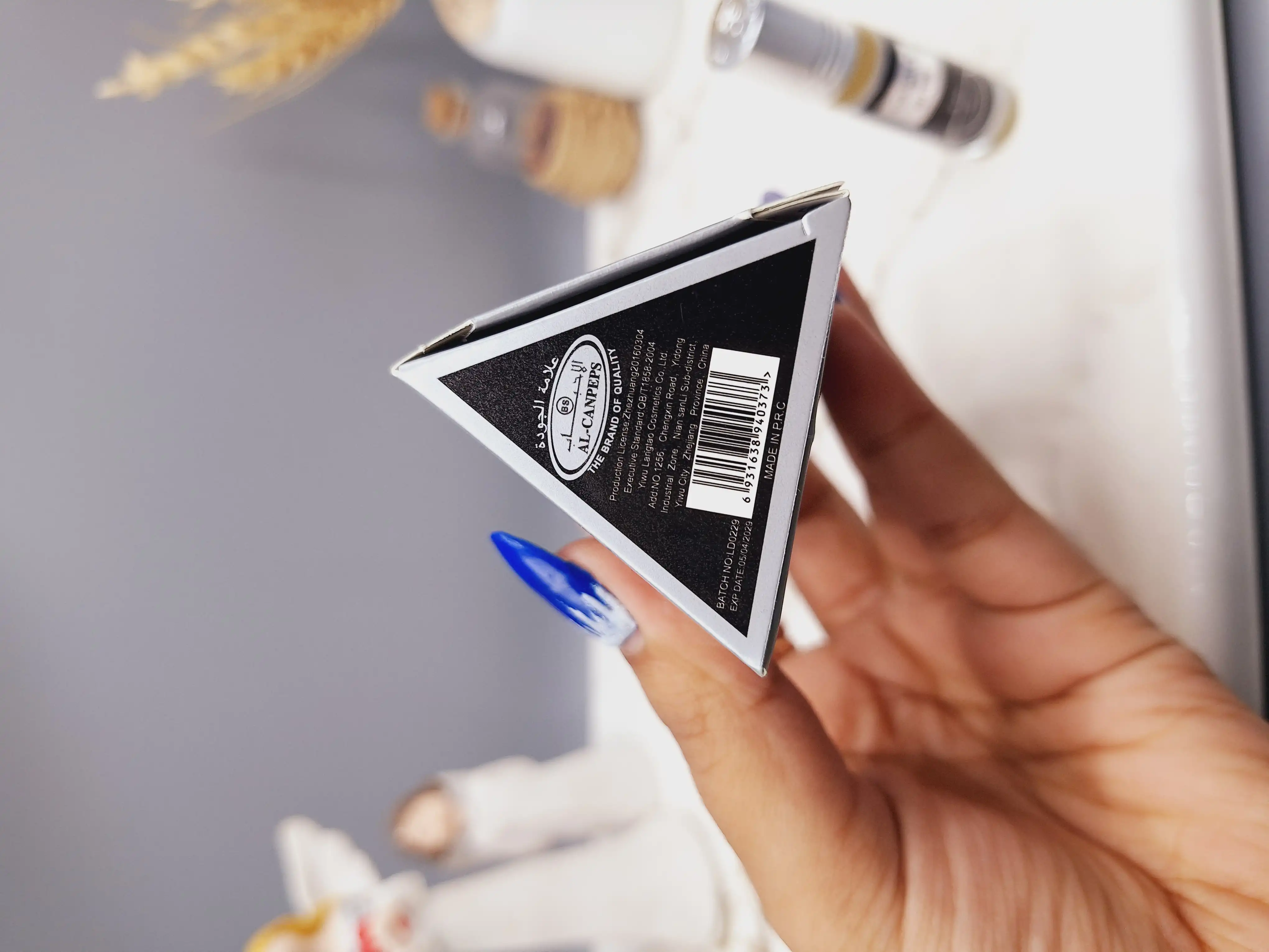 عطر 6 میل بدون الکل مدل CANALE DI BLUE مردانه کد 683