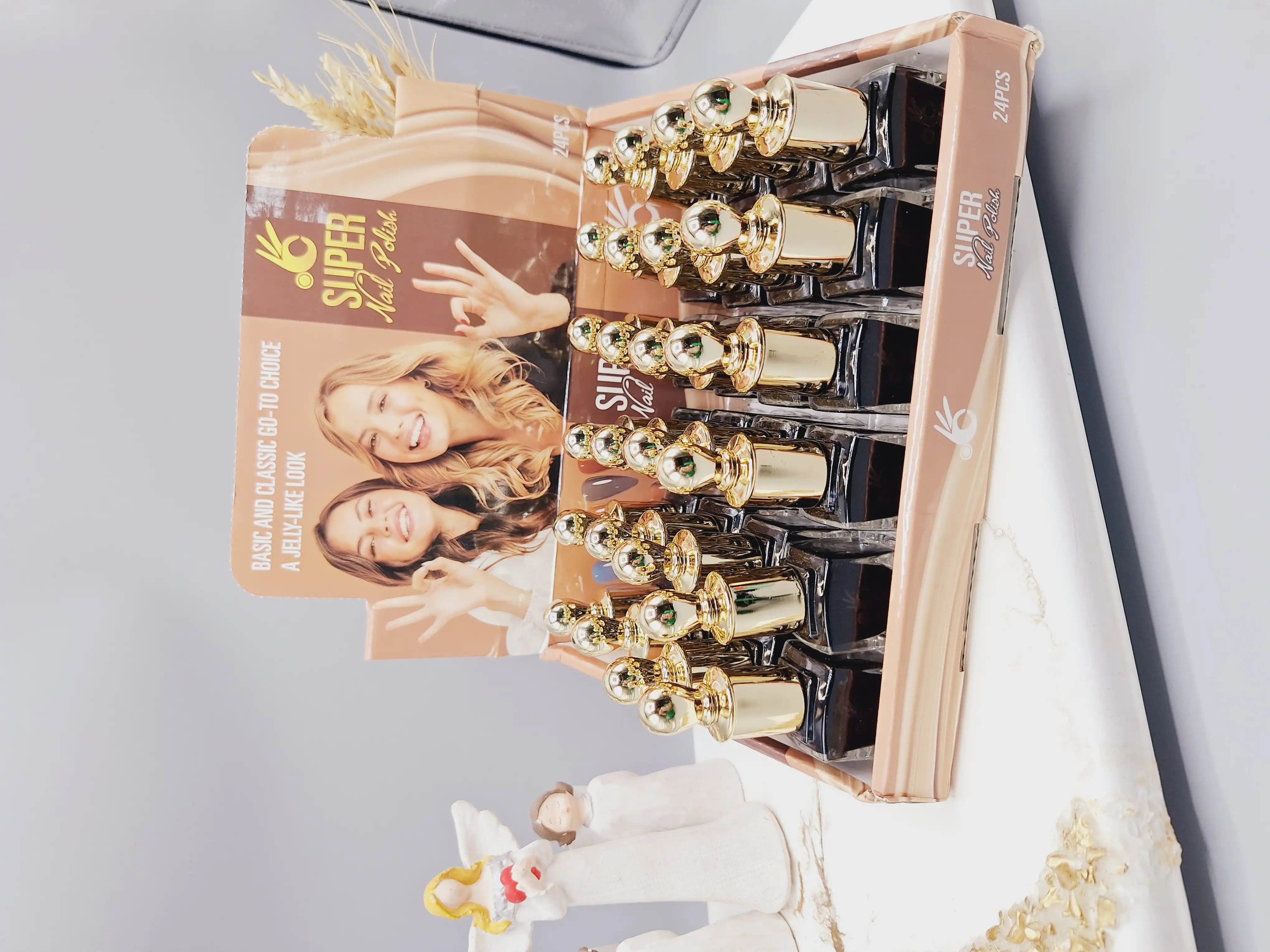 لاک ناخن (مشکی) تک رنگ برند نایلی پولیش