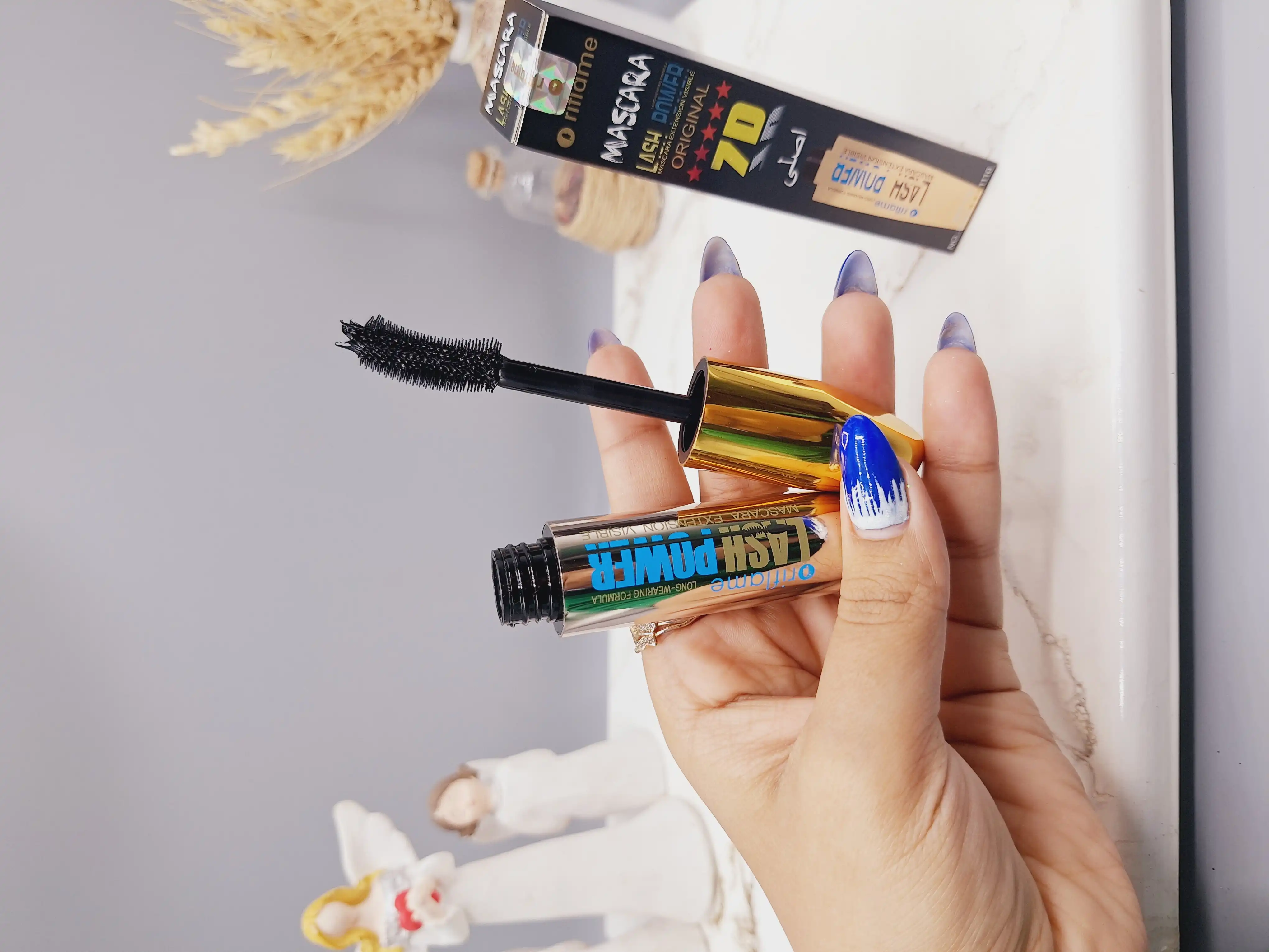 ریمل اوریفلم اصلی 7 بعدی ماسکارا پنج ستاره ضد آب و حجم دهنده کد 4610