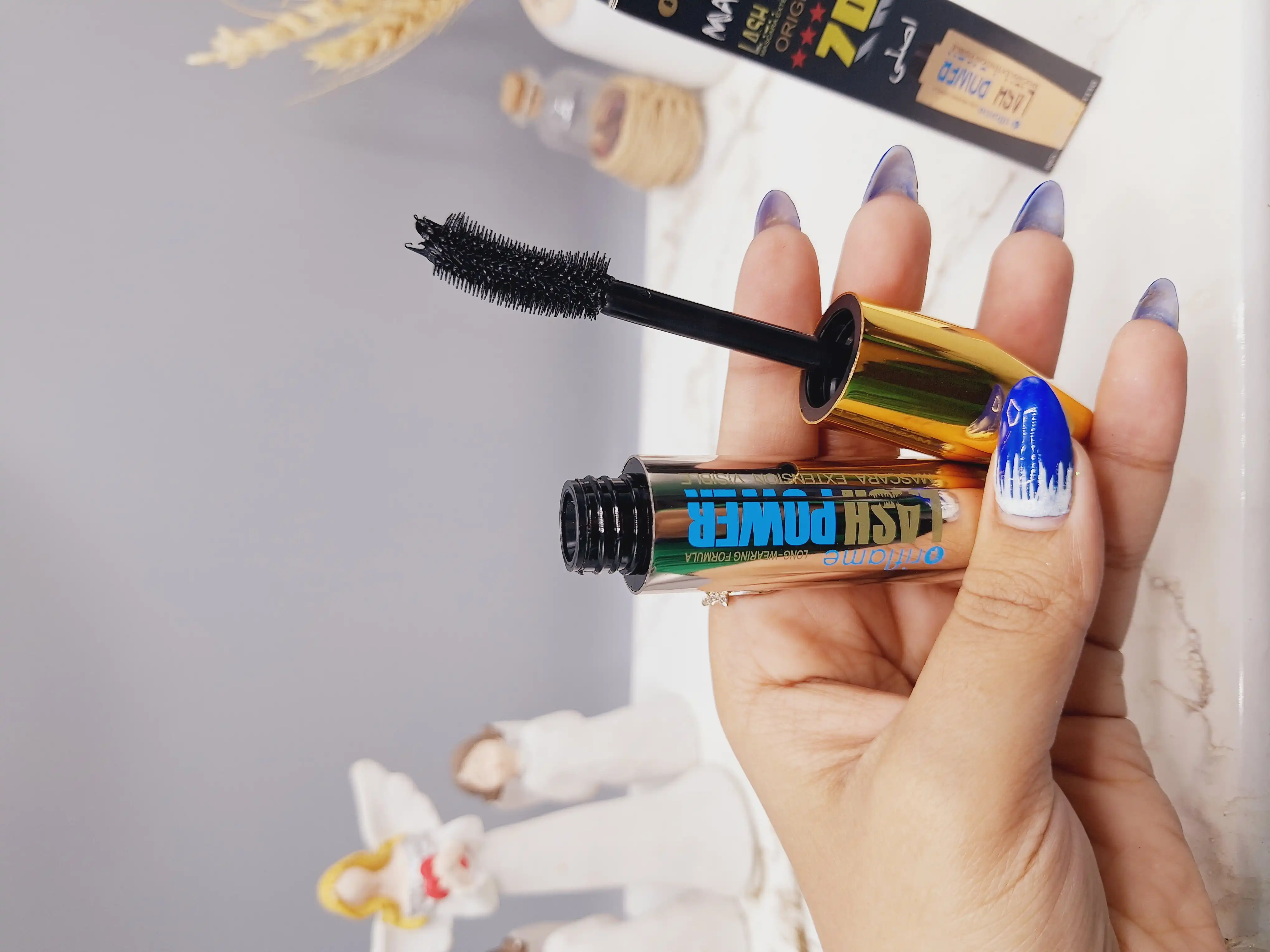 ریمل اوریفلم اصلی 7 بعدی ماسکارا پنج ستاره ضد آب و حجم دهنده کد 4610