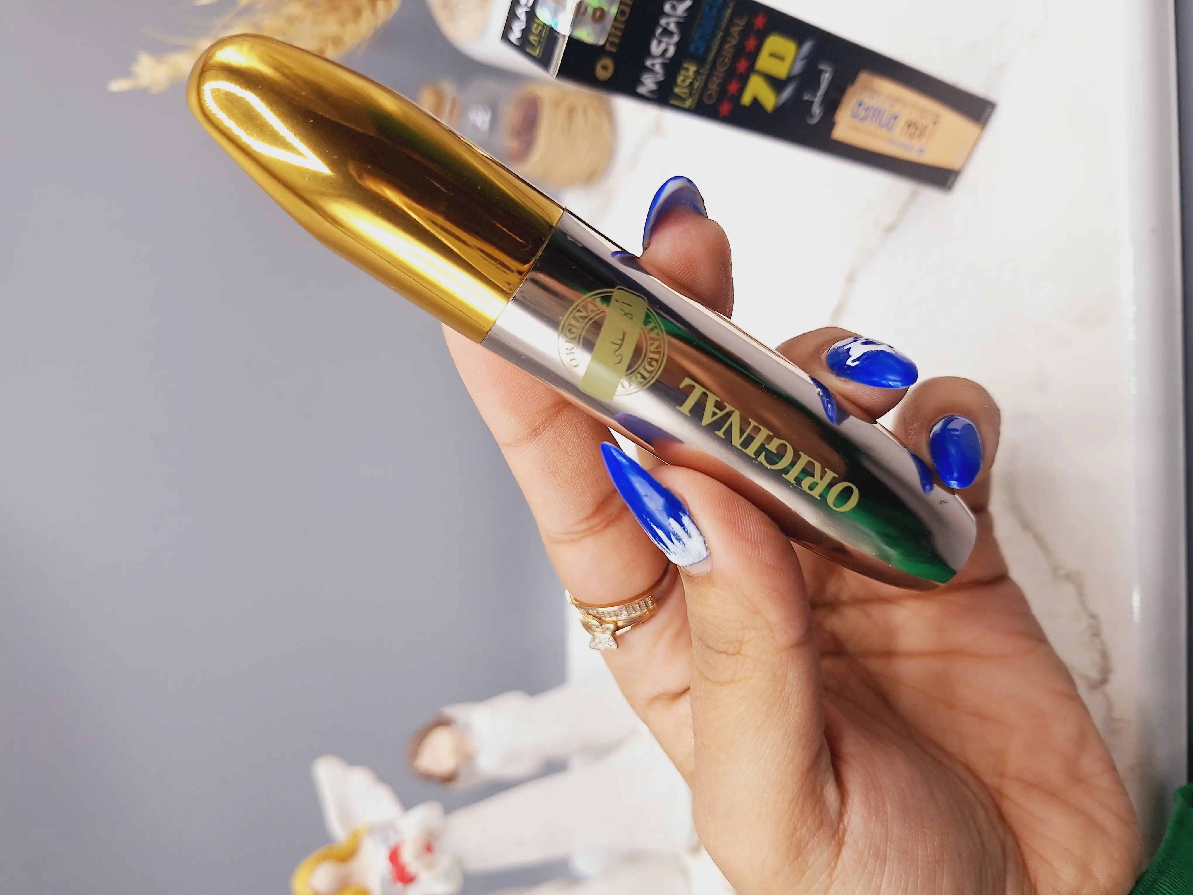 ریمل اوریفلم اصلی 7 بعدی ماسکارا پنج ستاره ضد آب و حجم دهنده کد 4610