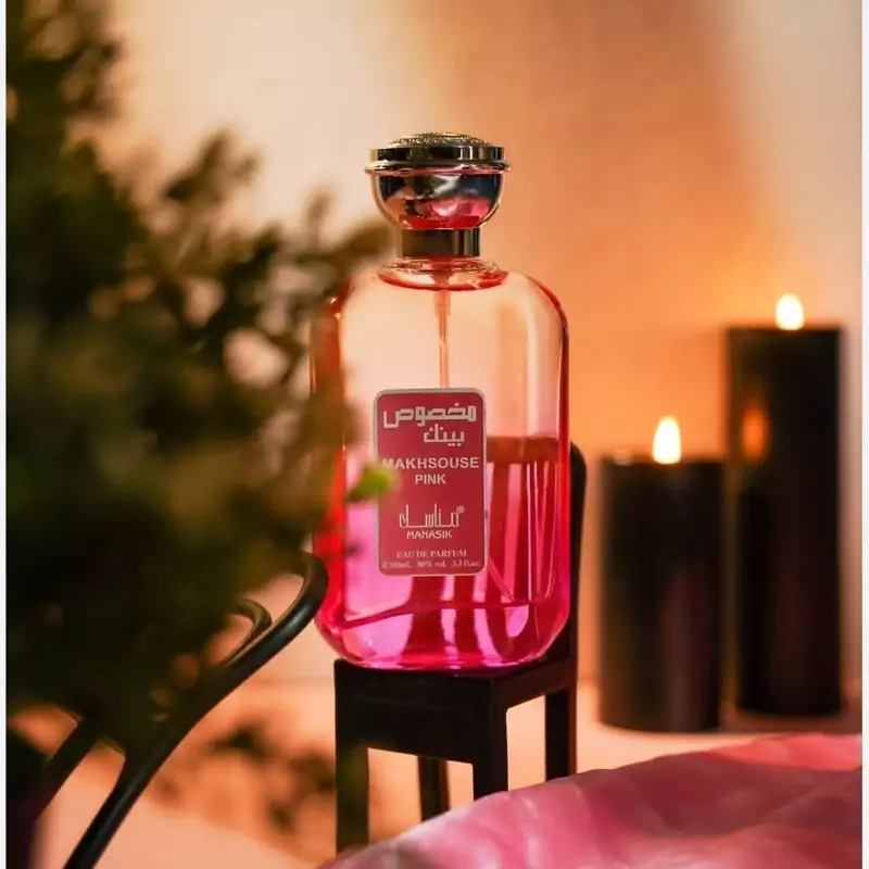 ادکلن 100 میل اماراتی مخصوص بینک صورتی خوشبووو